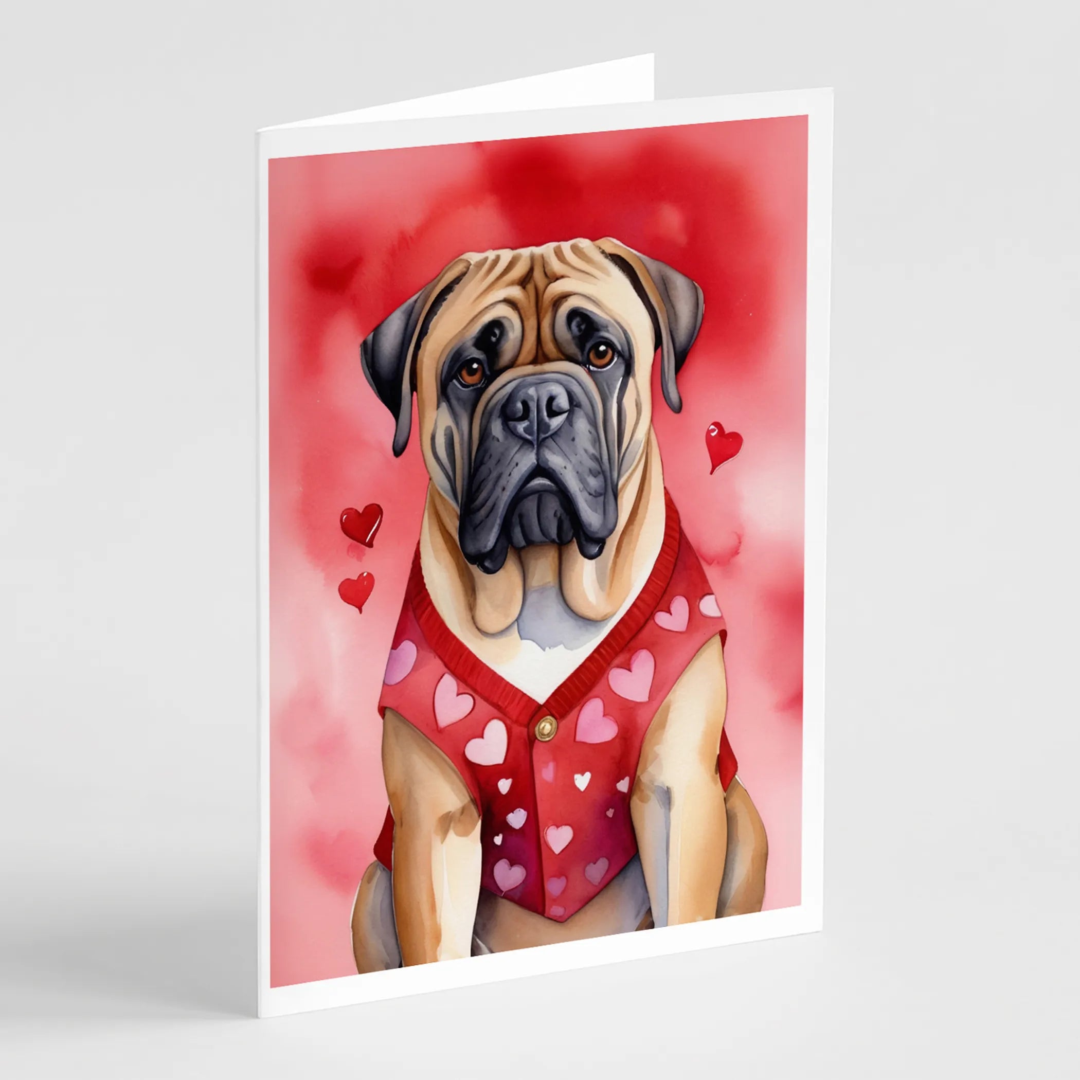 My Valentine Greeting Cards  - Size: 5X7 | Pack Of: 8 | Collection name: My valentine