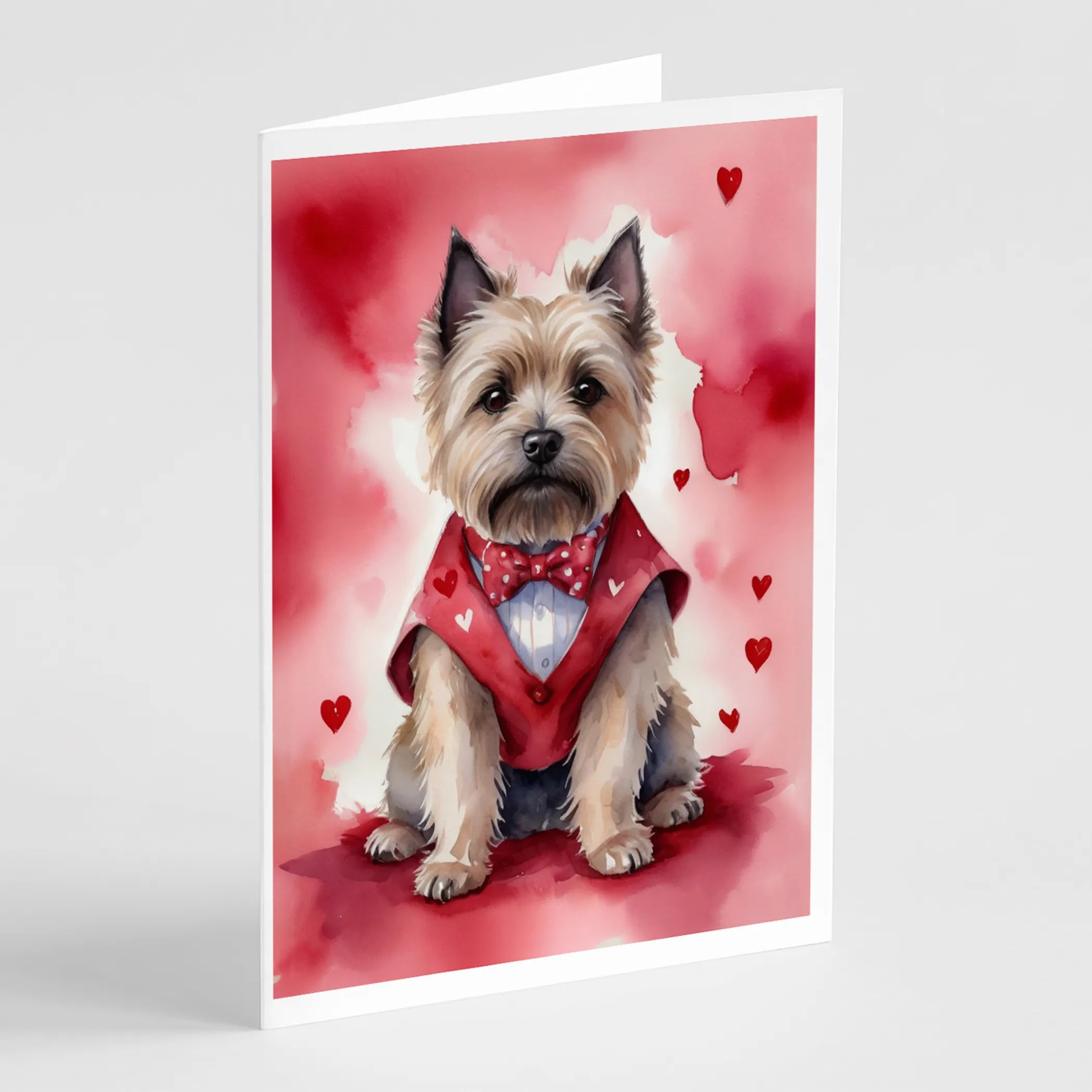 My Valentine Greeting Cards  - Size: 5X7 | Pack Of: 8 | Collection name: My valentine