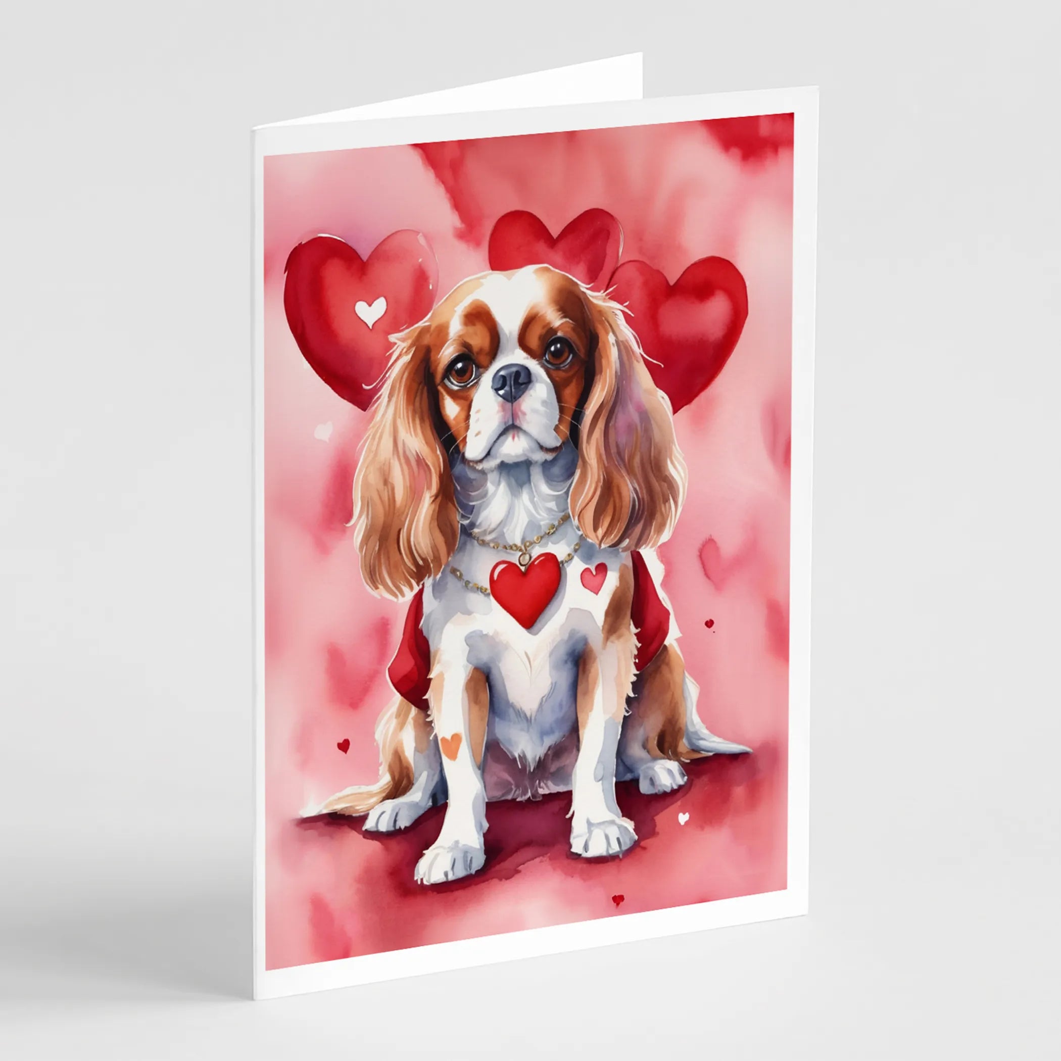 My Valentine Greeting Cards  - Size: 5X7 | Pack Of: 8 | Collection name: My valentine