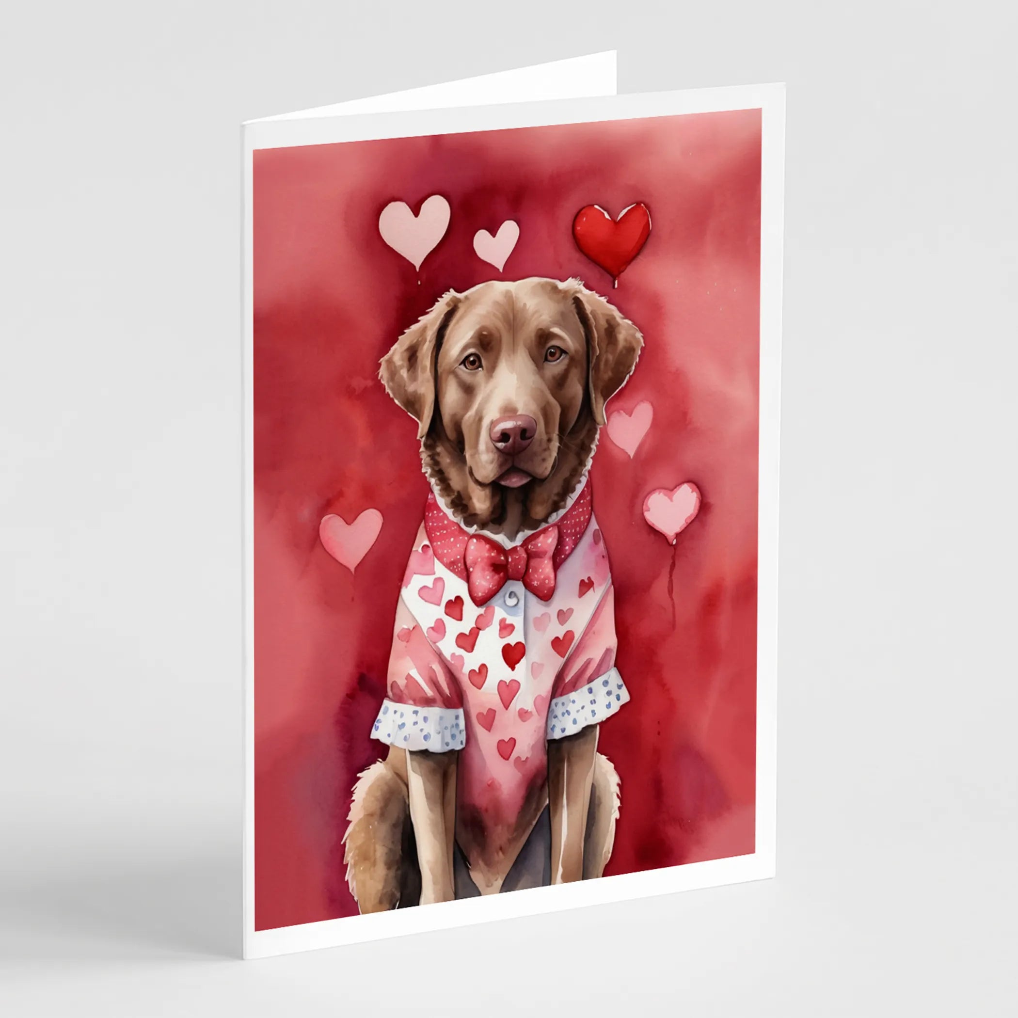 My Valentine Greeting Cards  - Size: 5X7 | Pack Of: 8 | Collection name: My valentine