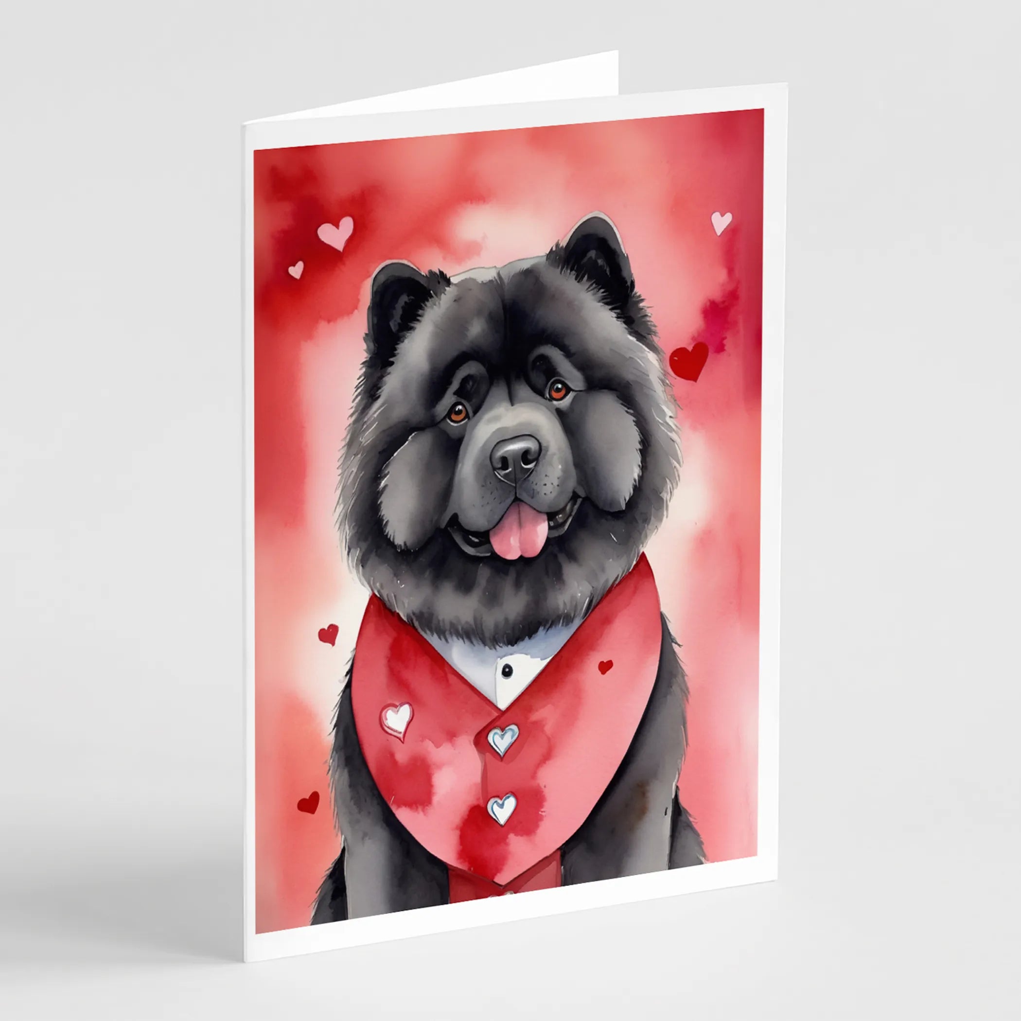 My Valentine Greeting Cards  - Size: 5X7 | Pack Of: 8 | Collection name: My valentine