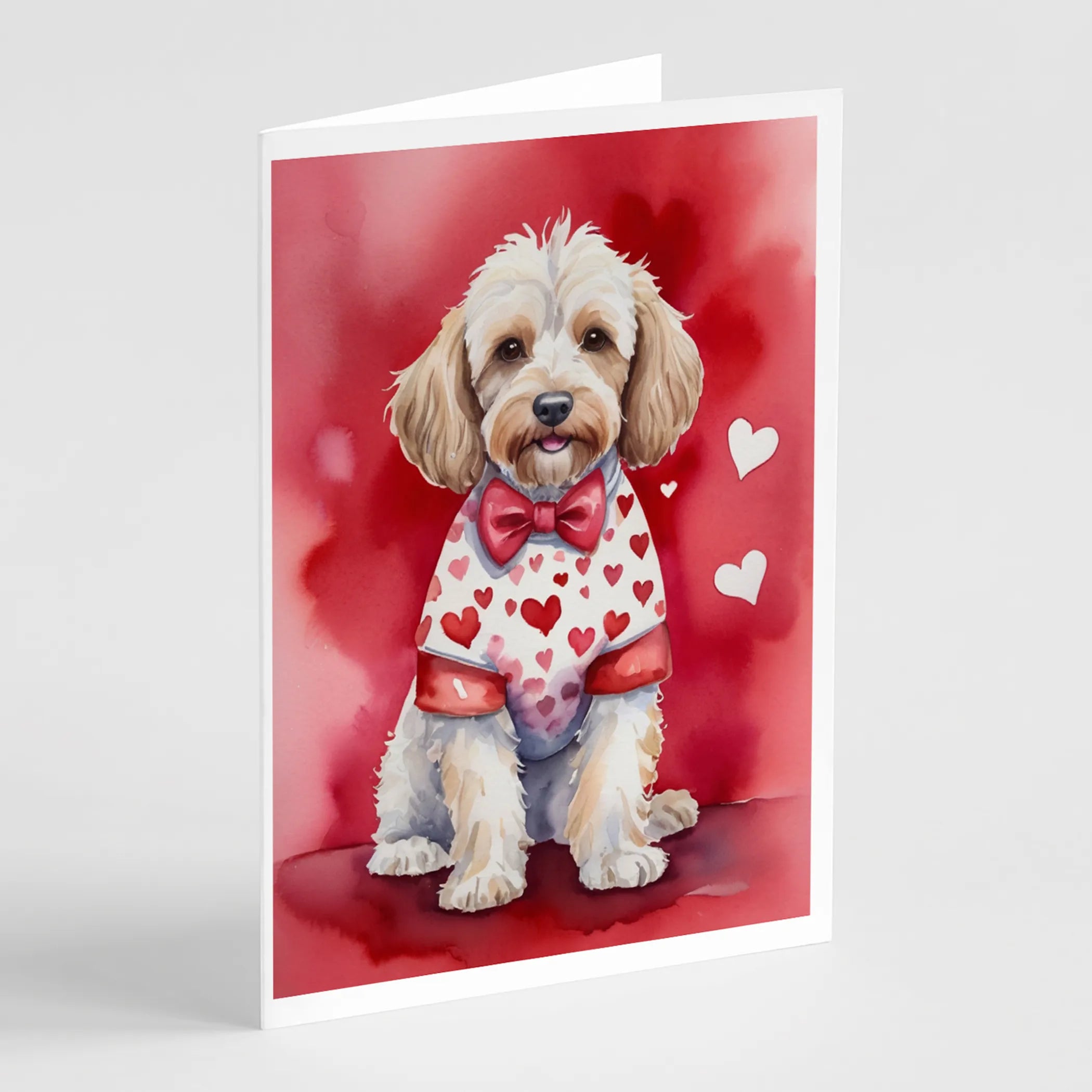 My Valentine Greeting Cards  - Size: 5X7 | Pack Of: 8 | Collection name: My valentine