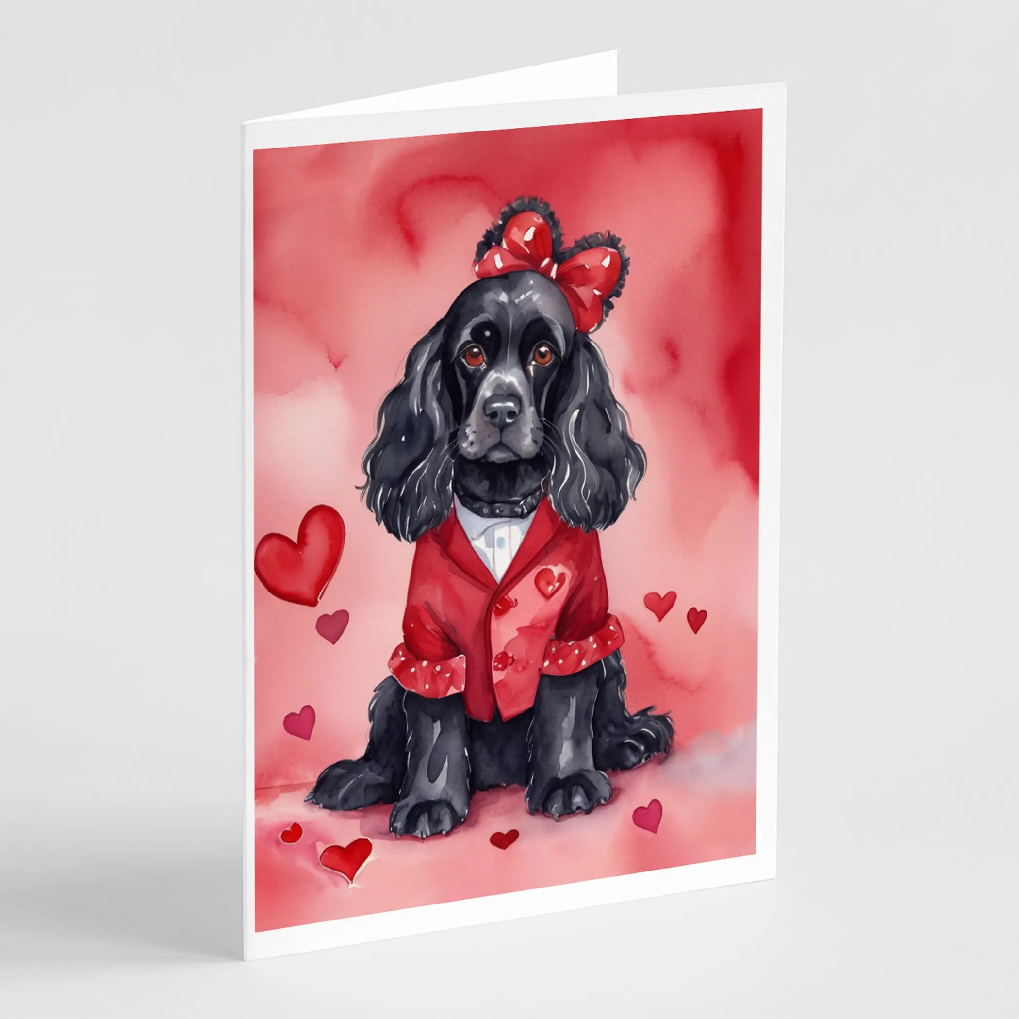 My Valentine Greeting Cards  - Size: 5X7 | Pack Of: 8 | Collection name: My valentine