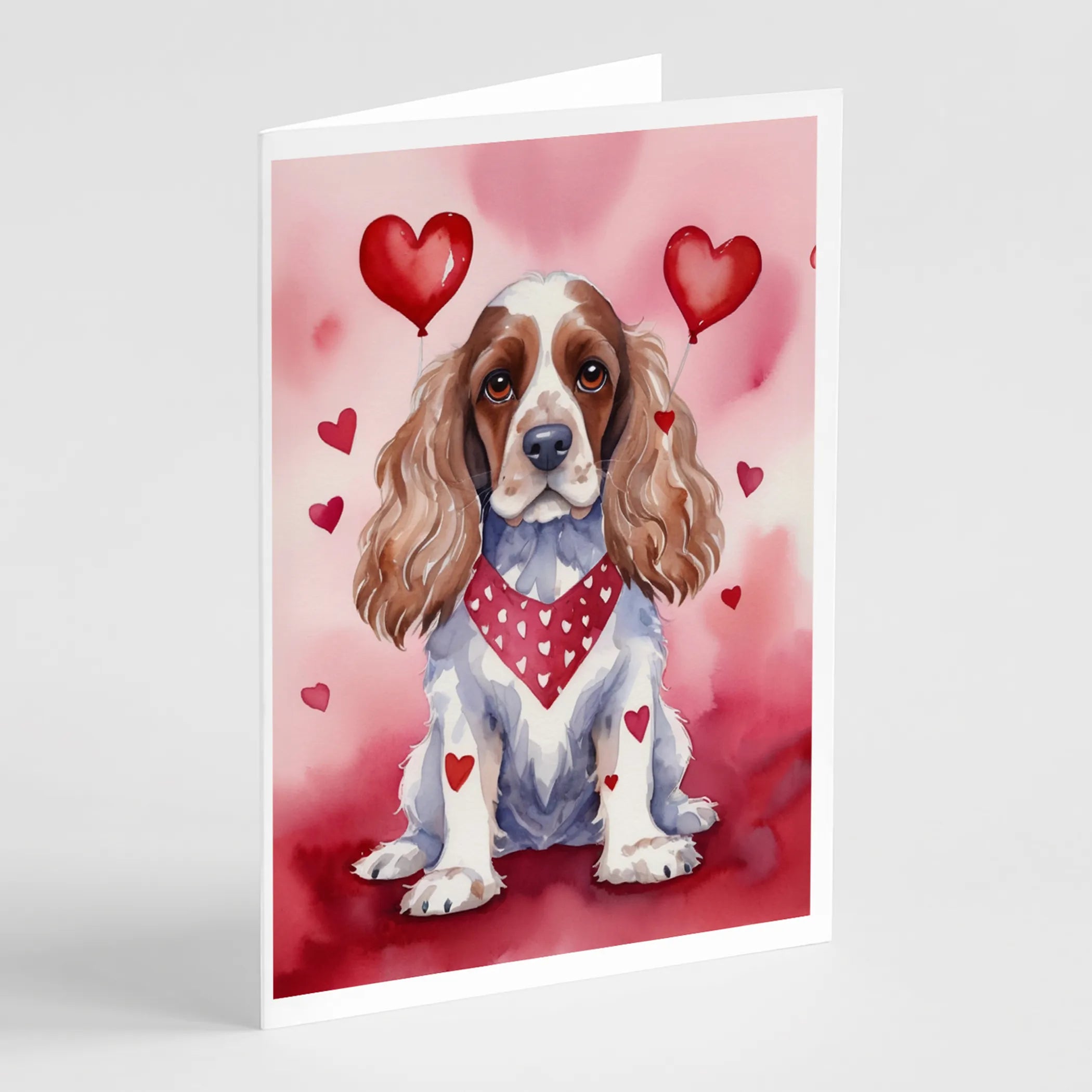 My Valentine Greeting Cards  - Size: 5X7 | Pack Of: 8 | Collection name: My valentine