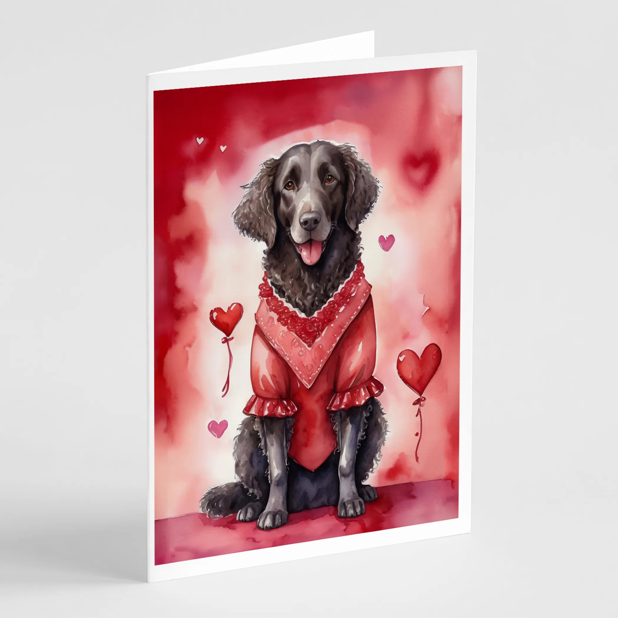 My Valentine Greeting Cards  - Size: 5X7 | Pack Of: 8 | Collection name: My valentine