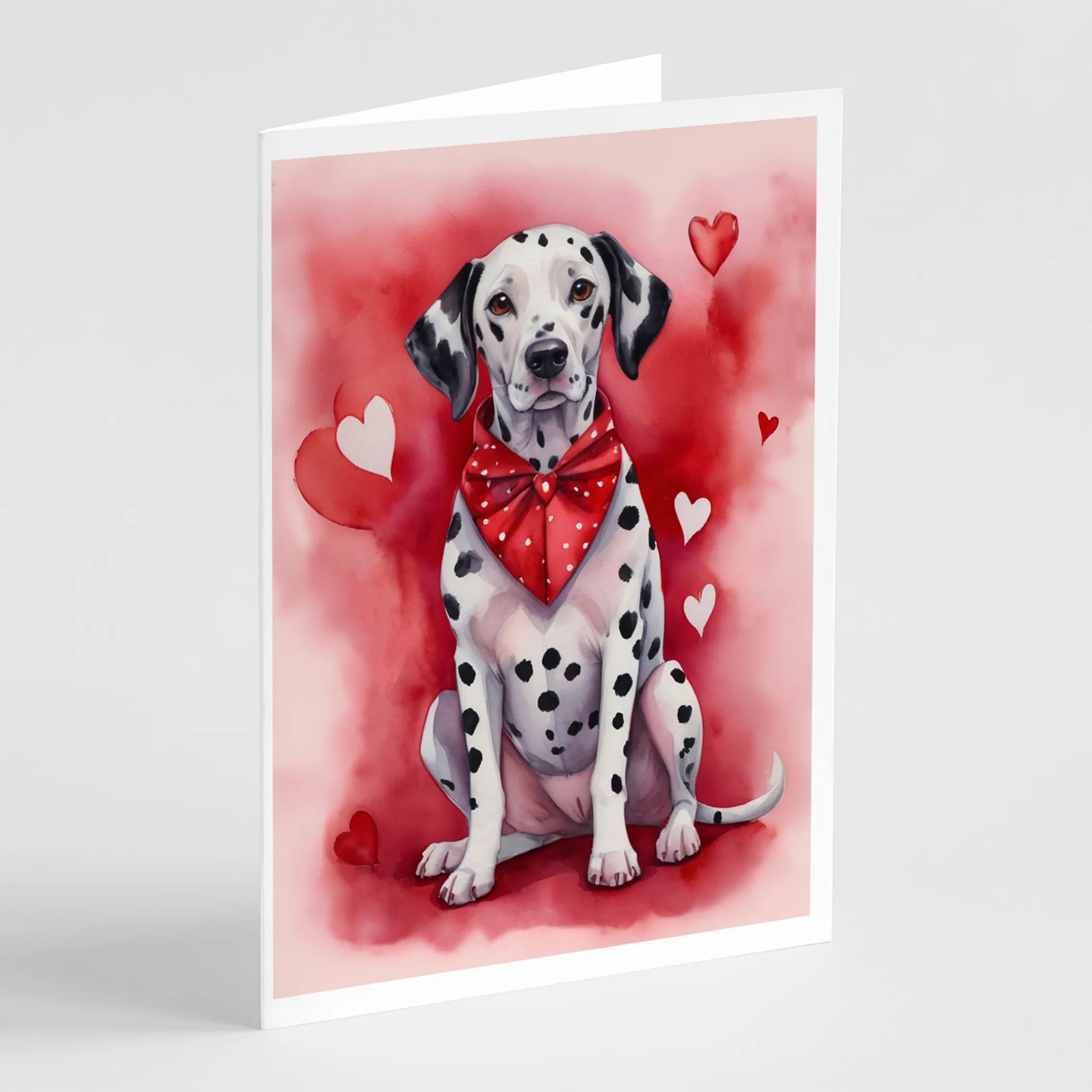 My Valentine Greeting Cards  - Size: 5X7 | Pack Of: 8 | Collection name: My valentine