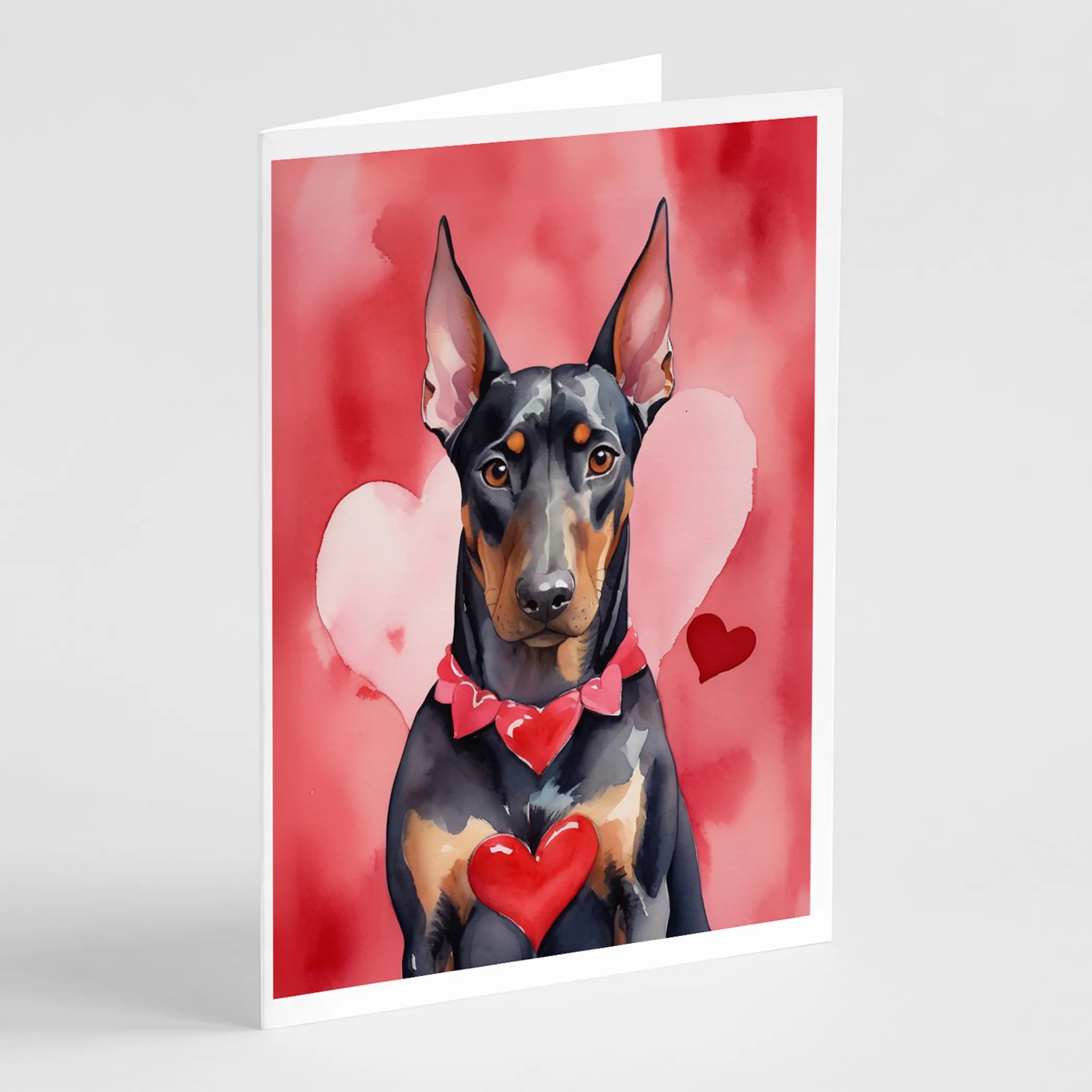 My Valentine Greeting Cards  - Size: 5X7 | Pack Of: 8 | Collection name: My valentine