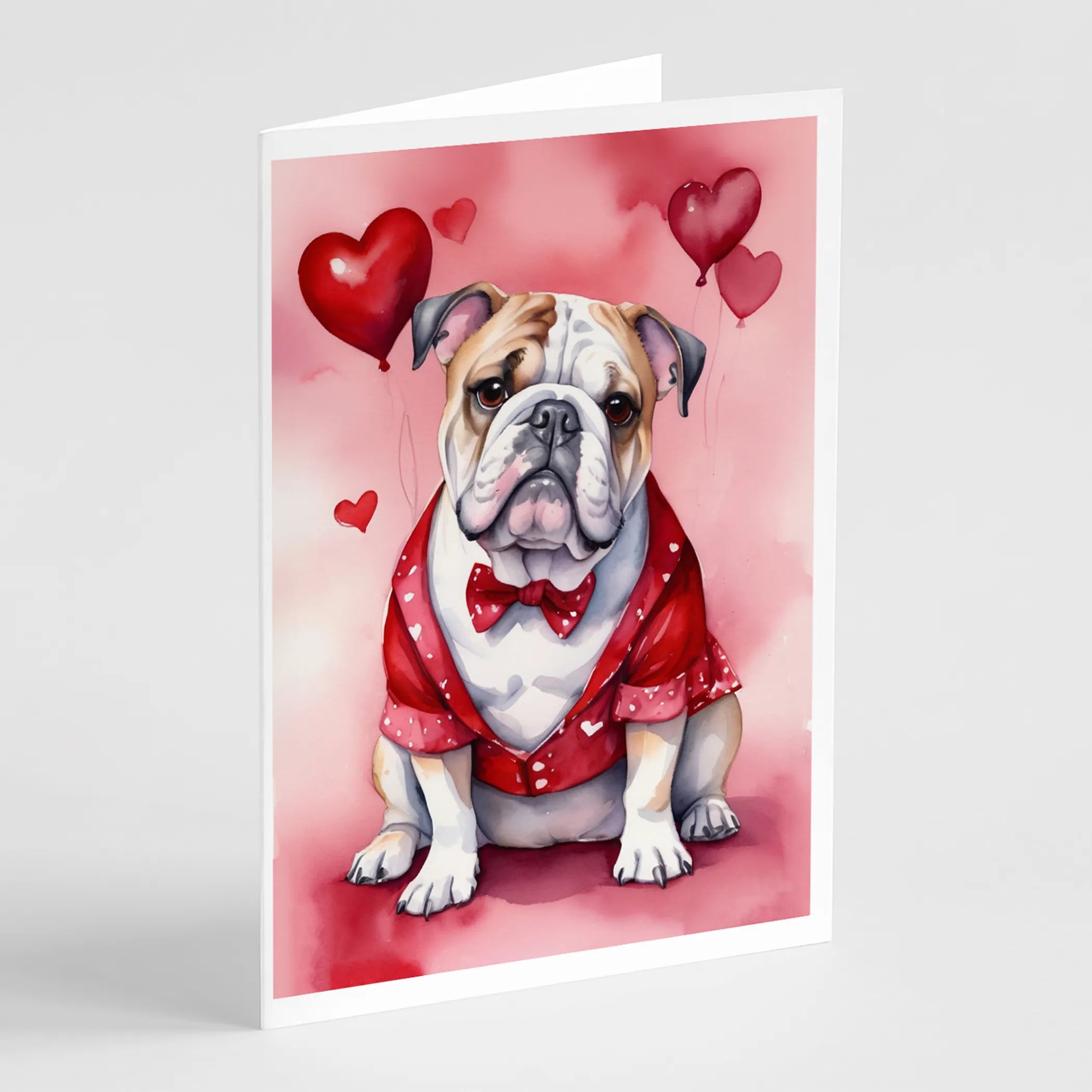 My Valentine Greeting Cards  - Size: 5X7 | Pack Of: 8 | Collection name: My valentine