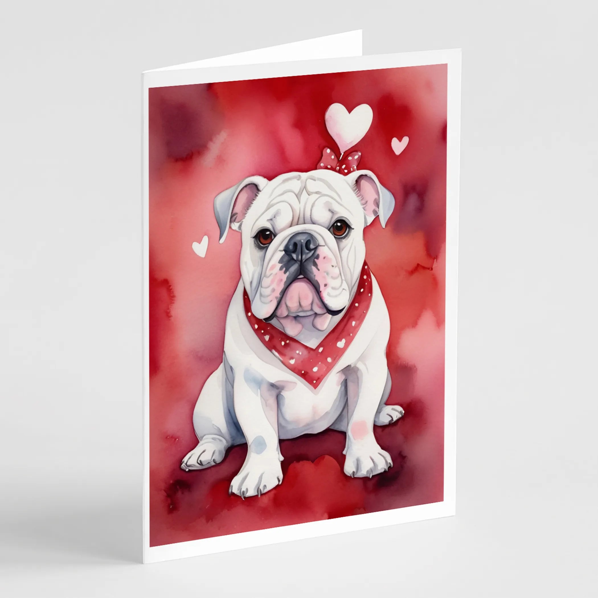 My Valentine Greeting Cards  - Size: 5X7 | Pack Of: 8 | Collection name: My valentine