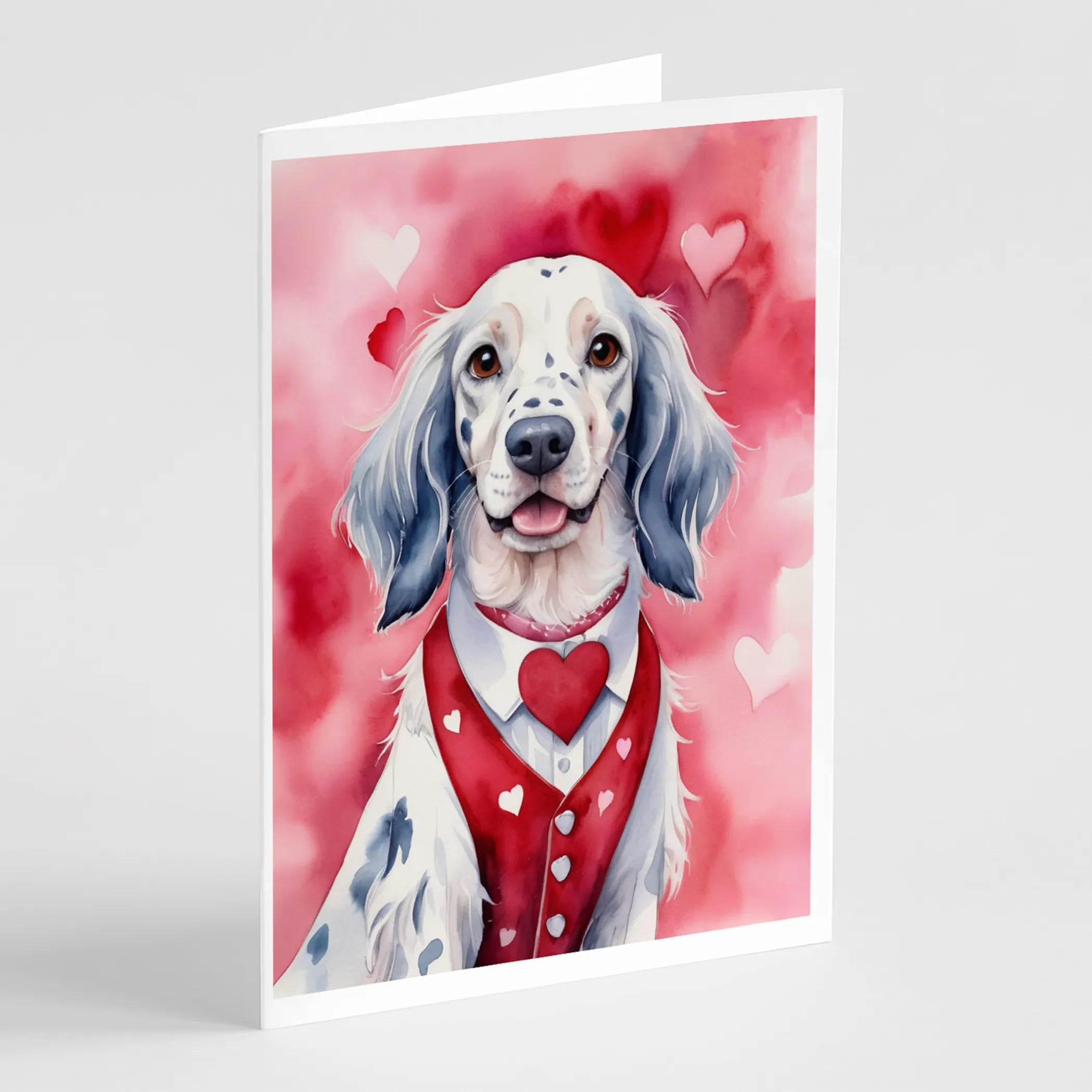 My Valentine Greeting Cards  - Size: 5X7 | Pack Of: 8 | Collection name: My valentine