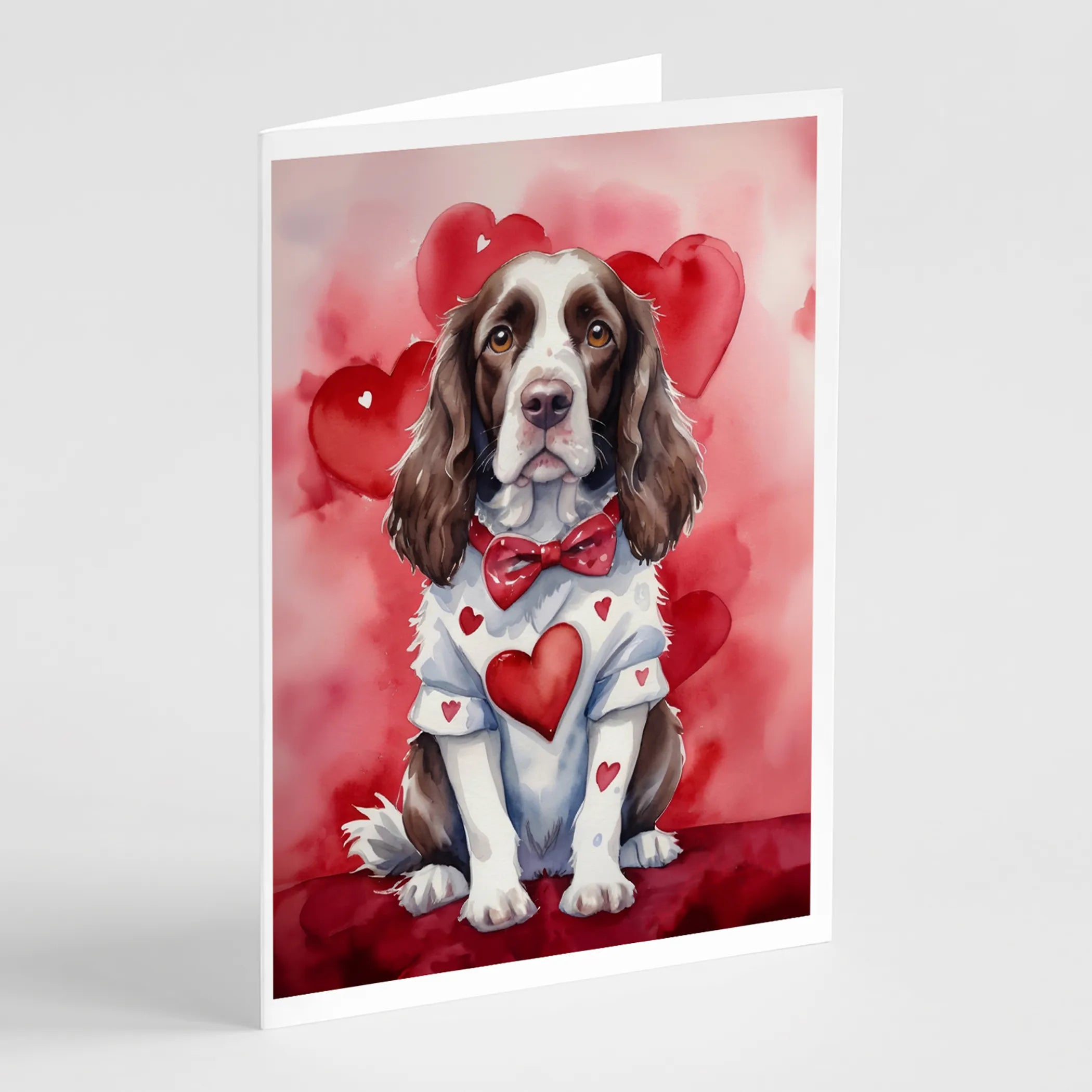 My Valentine Greeting Cards  - Size: 5X7 | Pack Of: 8 | Collection name: My valentine