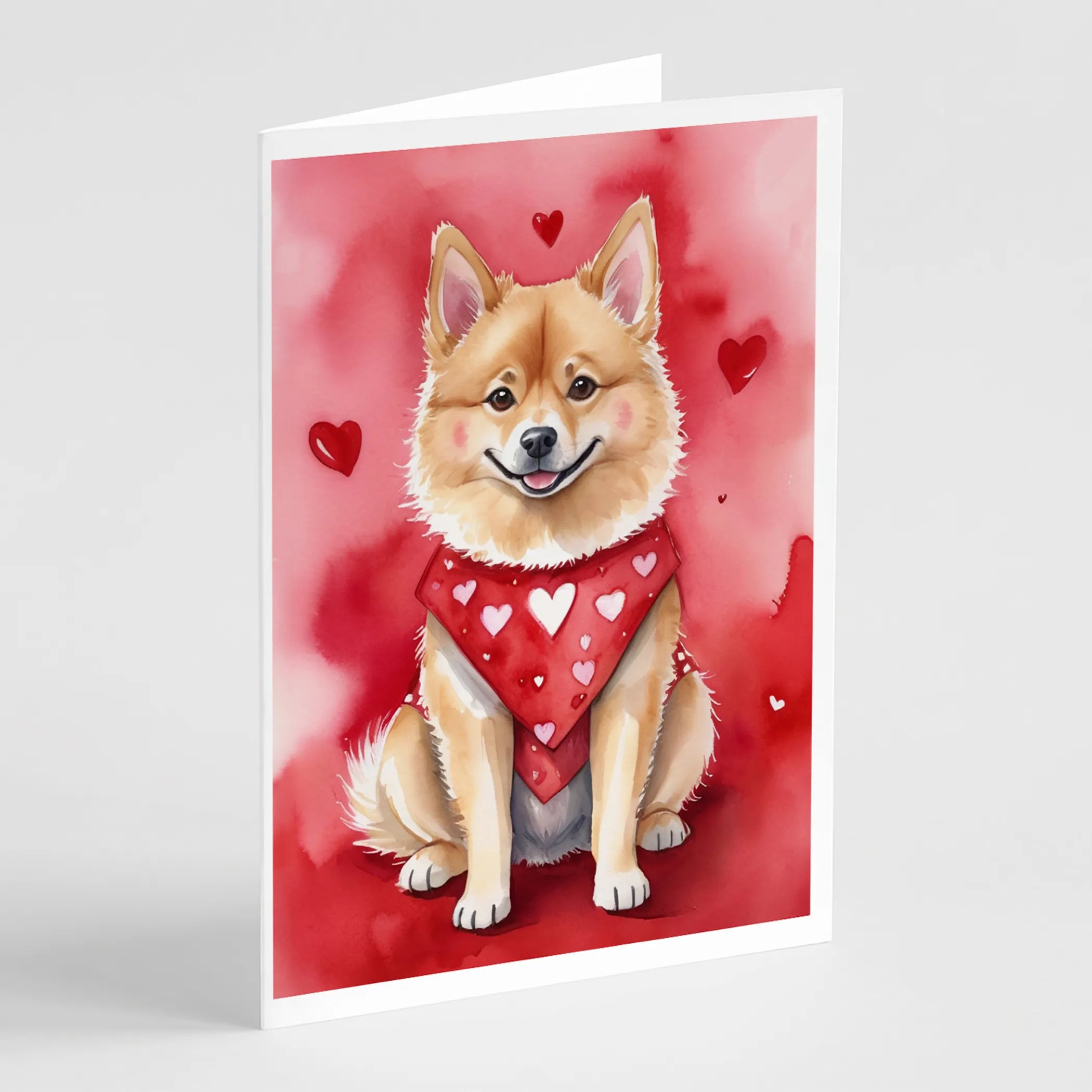 My Valentine Greeting Cards  - Size: 5X7 | Pack Of: 8 | Collection name: My valentine