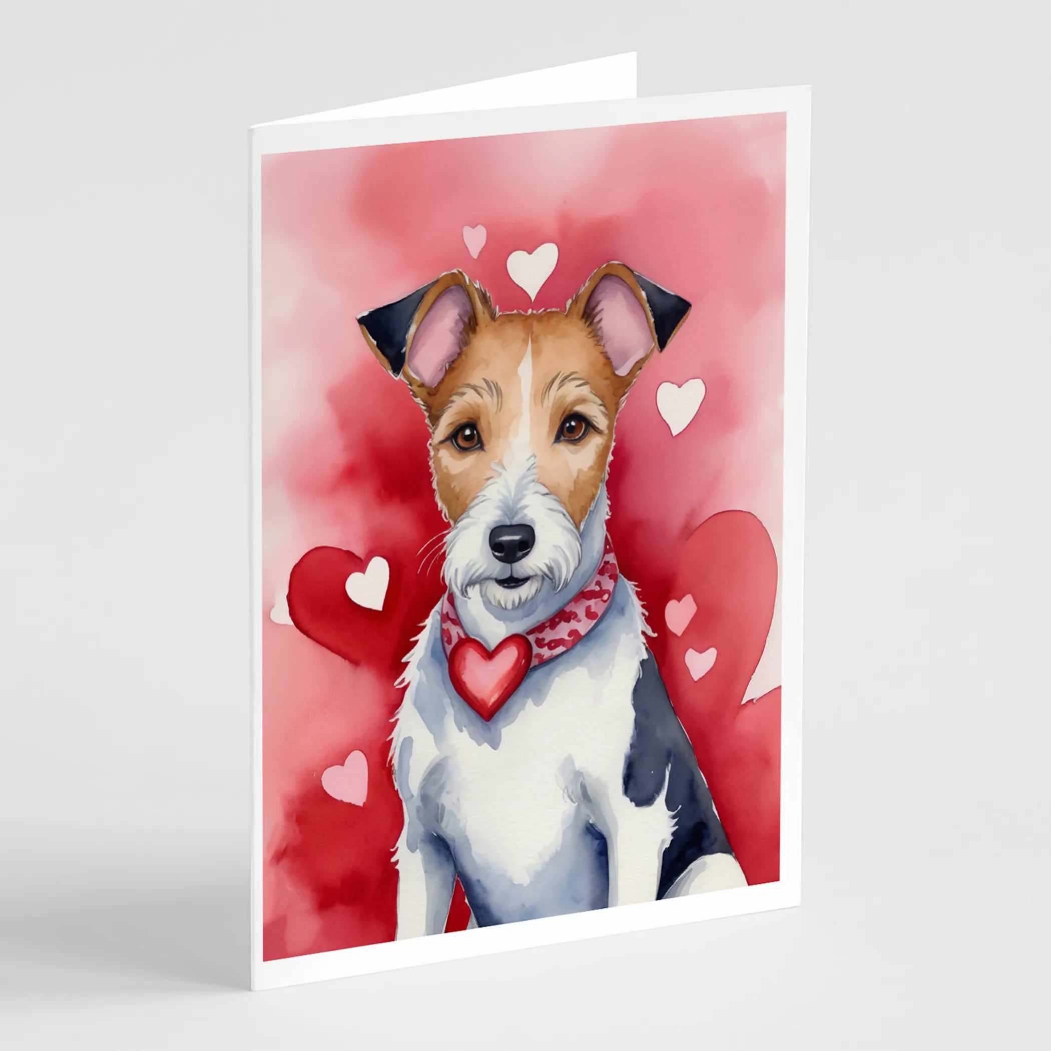 My Valentine Greeting Cards  - Size: 5X7 | Pack Of: 8 | Collection name: My valentine