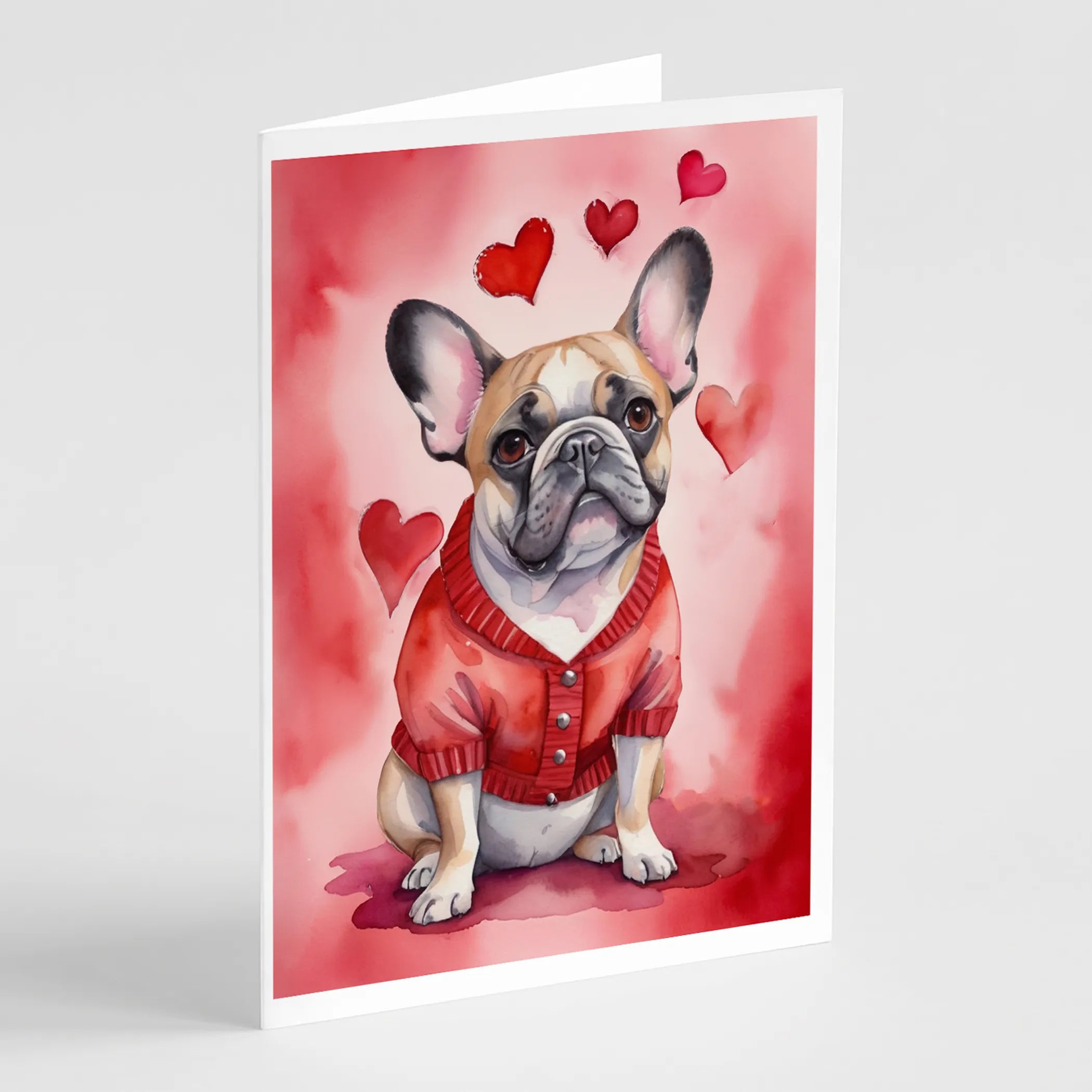My Valentine Greeting Cards  - Size: 5X7 | Pack Of: 8 | Collection name: My valentine