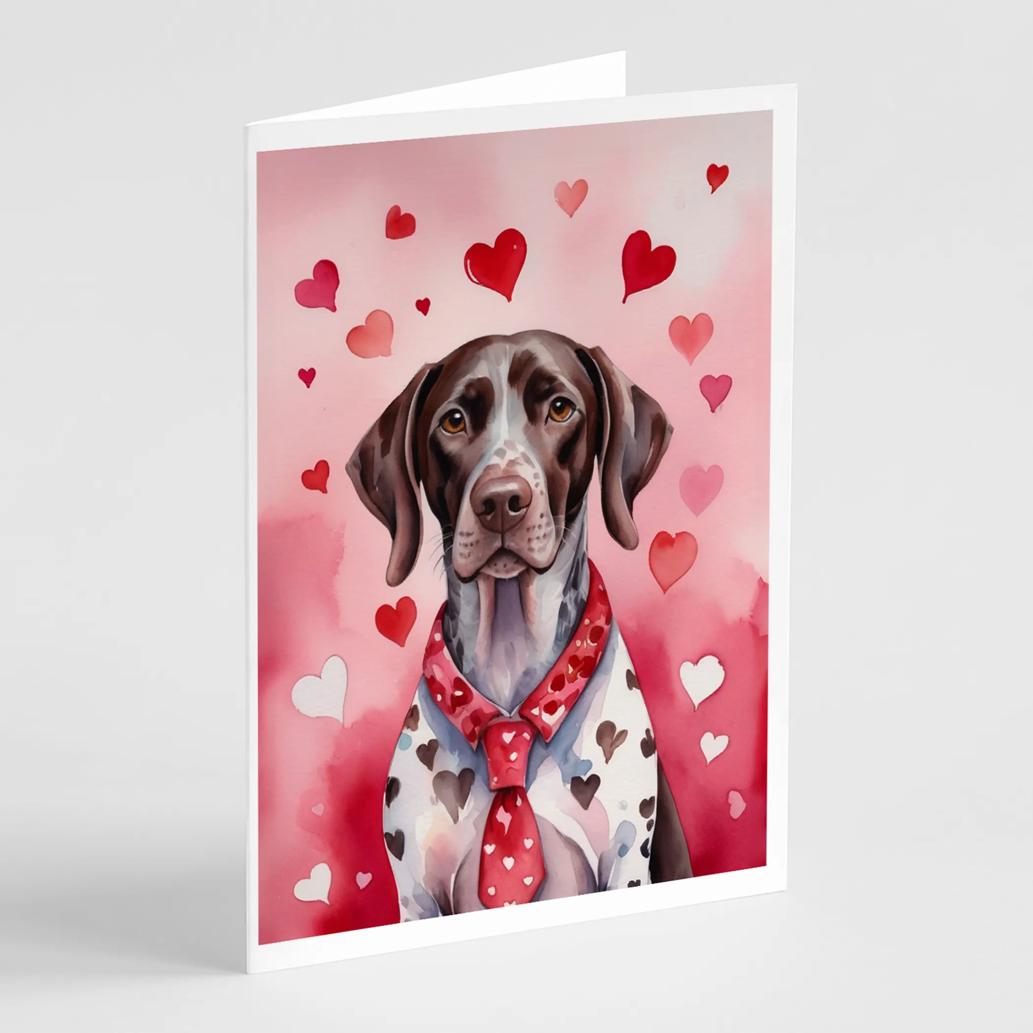 My Valentine Greeting Cards  - Size: 5X7 | Pack Of: 8 | Collection name: My valentine