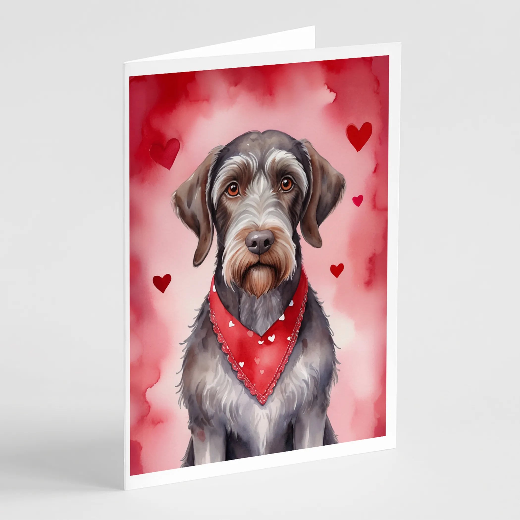My Valentine Greeting Cards  - Size: 5X7 | Pack Of: 8 | Collection name: My valentine