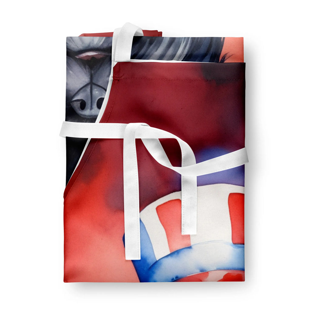 Patriotic American Apron - Size: LARGE | Pack Of: 1 | Collection name: Patriotic american