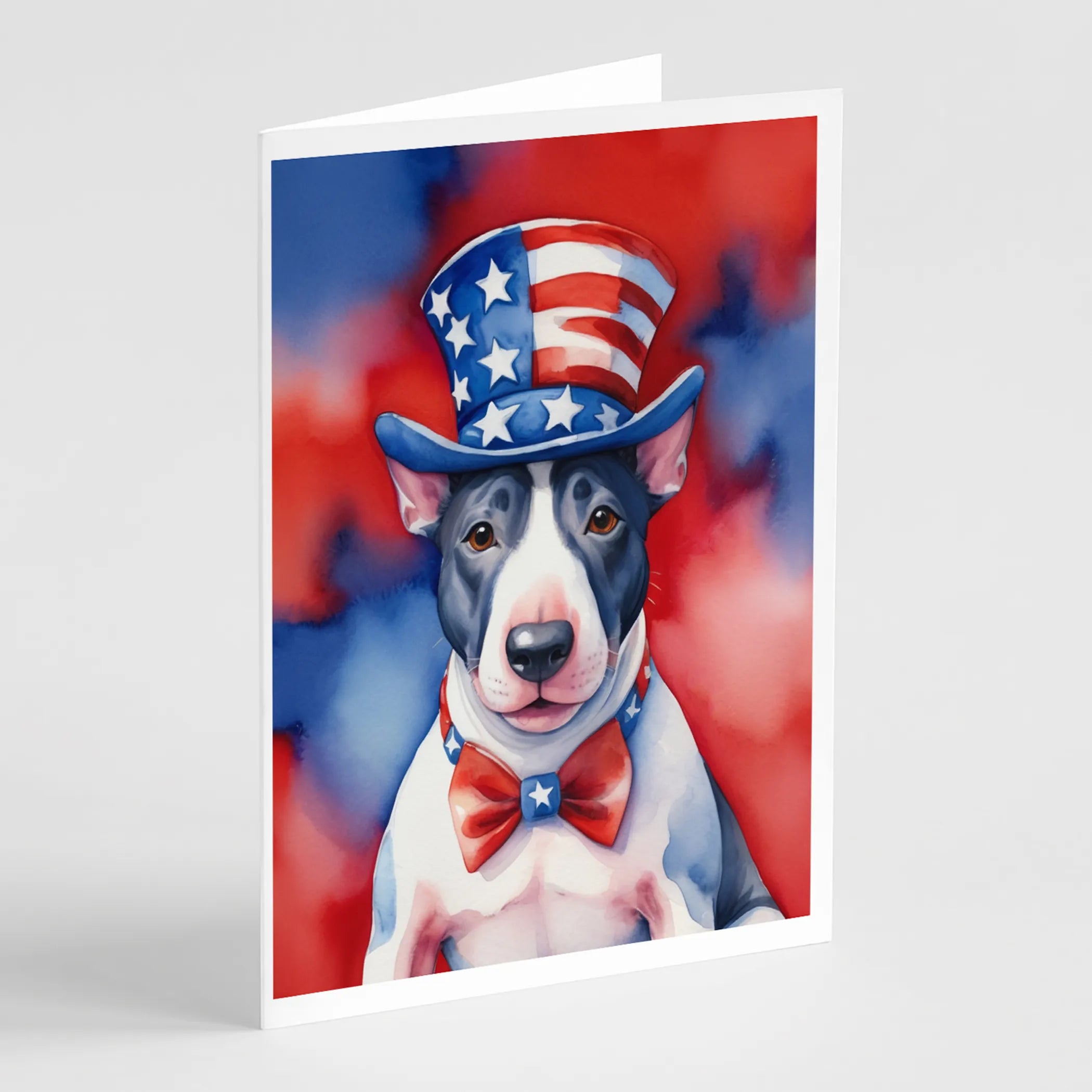 Patriotic American Greeting Cards  - Size: 5X7 | Pack Of: 8 | Collection name: Patriotic american
