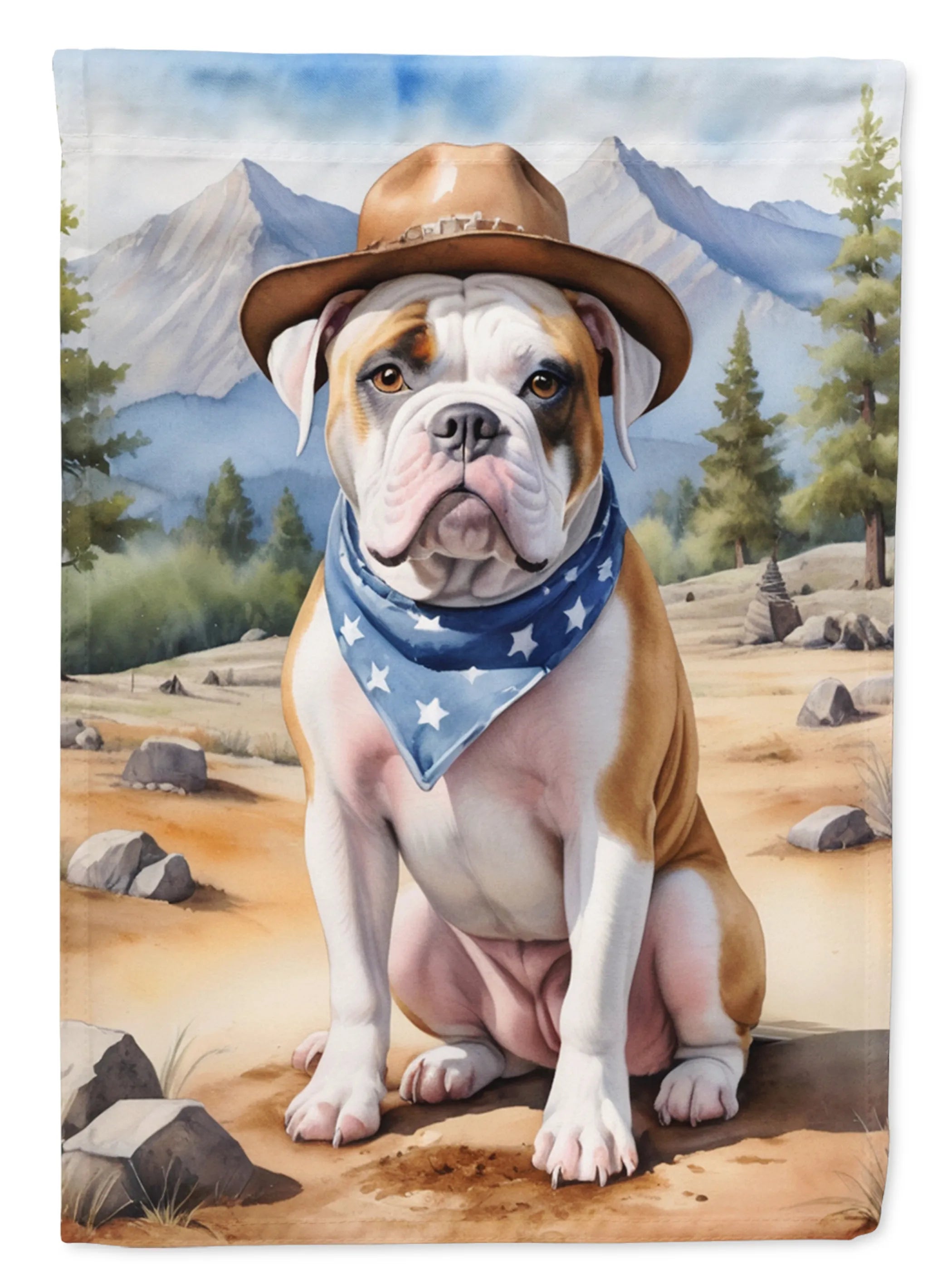 Cowboy Welcome Decorative Flag - Size: GARDEN SIZE | Pack Of: 1 | Collection name: Cowboy welcome