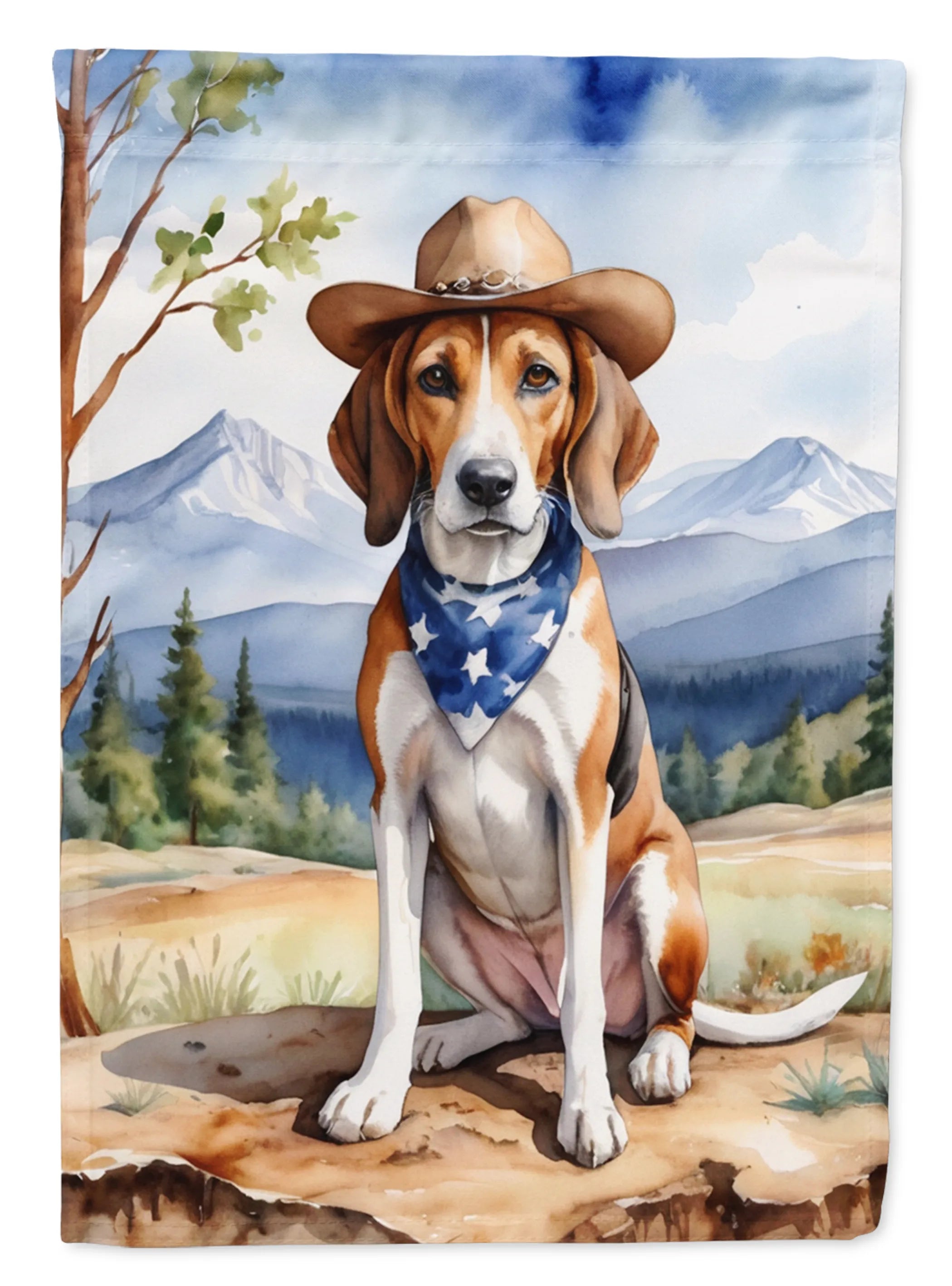 Cowboy Welcome Decorative Flag - Size: GARDEN SIZE | Pack Of: 1 | Collection name: Cowboy welcome