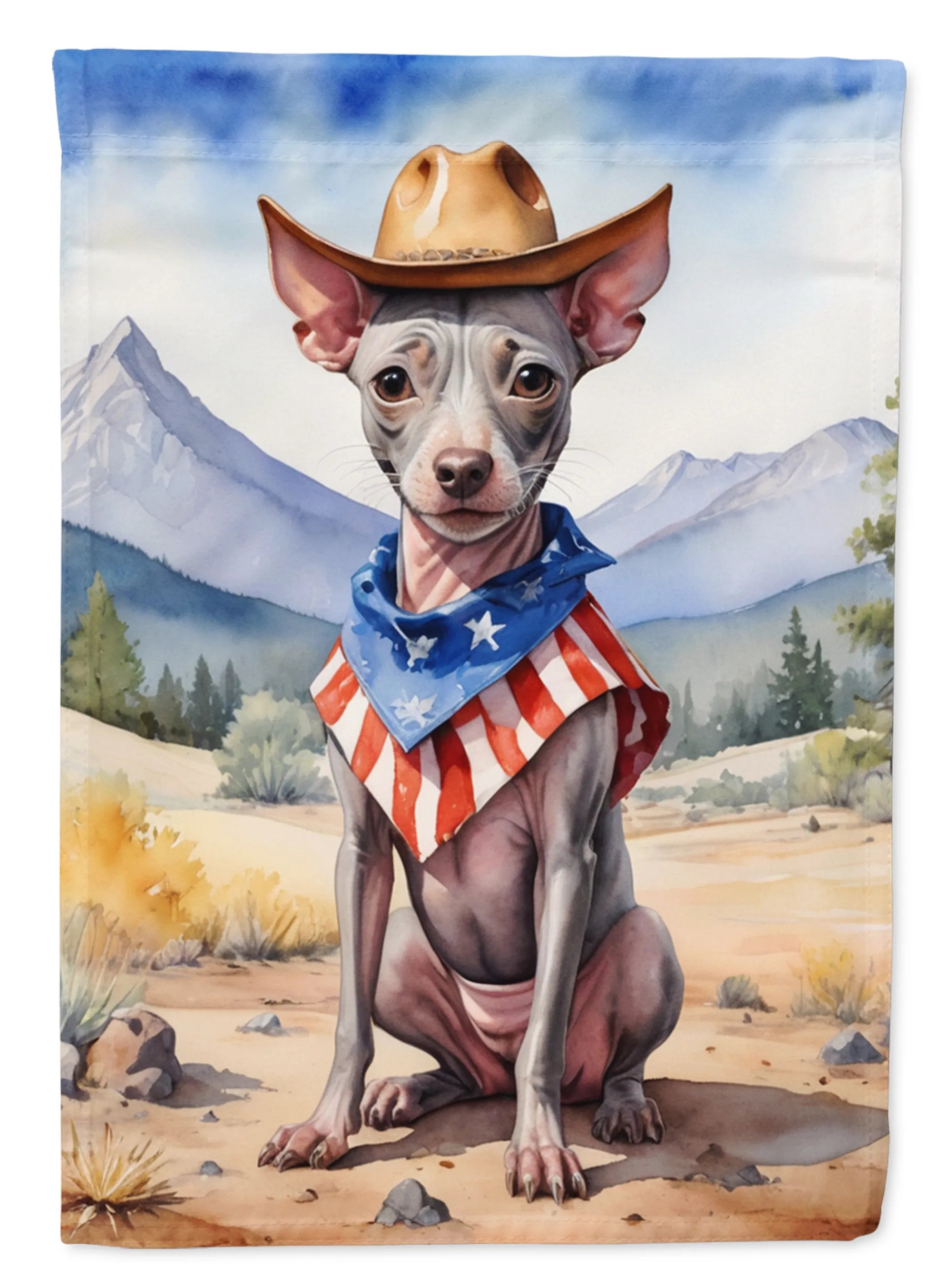 Cowboy Welcome Decorative Flag - Size: GARDEN SIZE | Pack Of: 1 | Collection name: Cowboy welcome