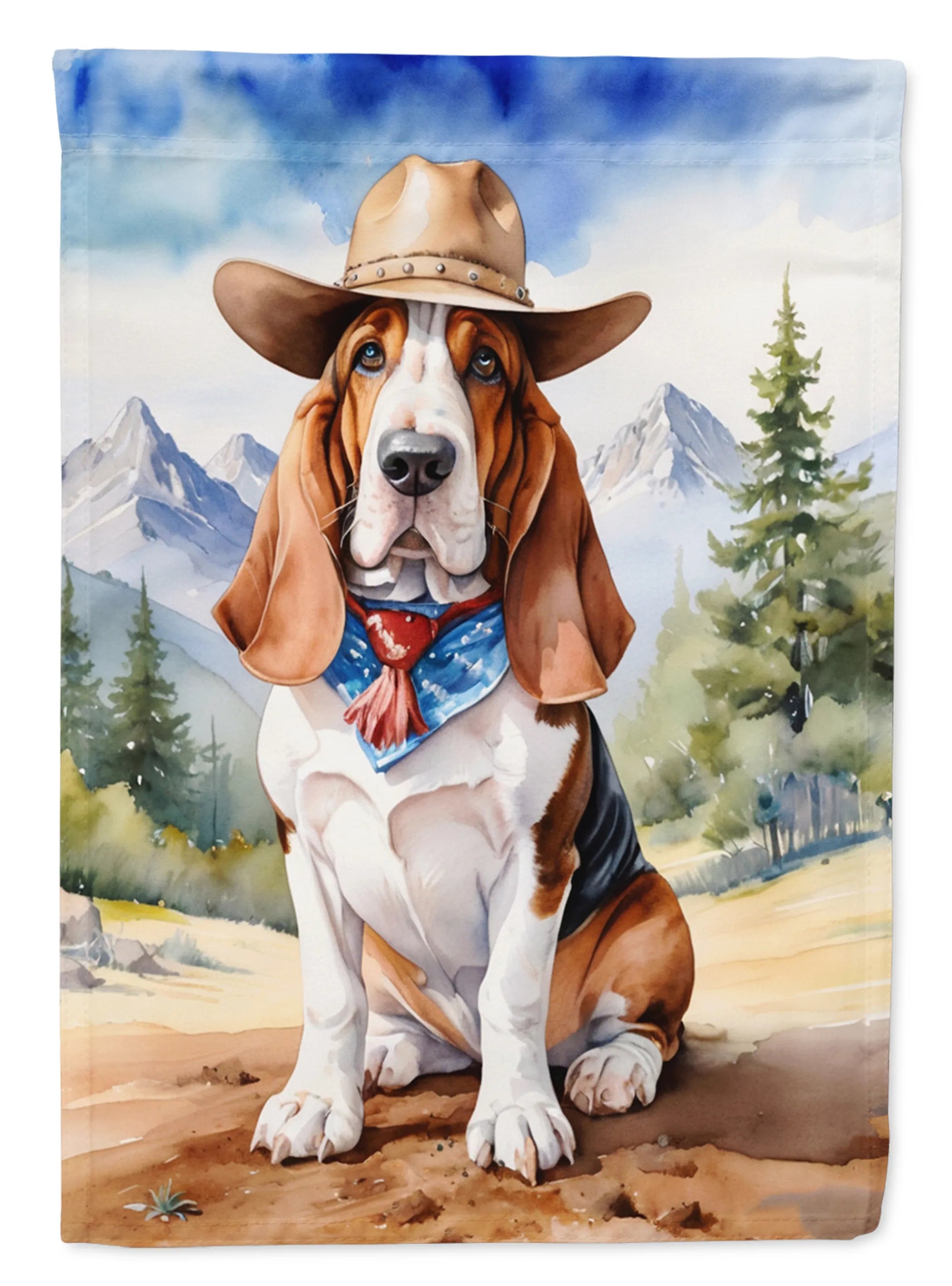 Cowboy Welcome Decorative Flag - Size: GARDEN SIZE | Pack Of: 1 | Collection name: Cowboy welcome
