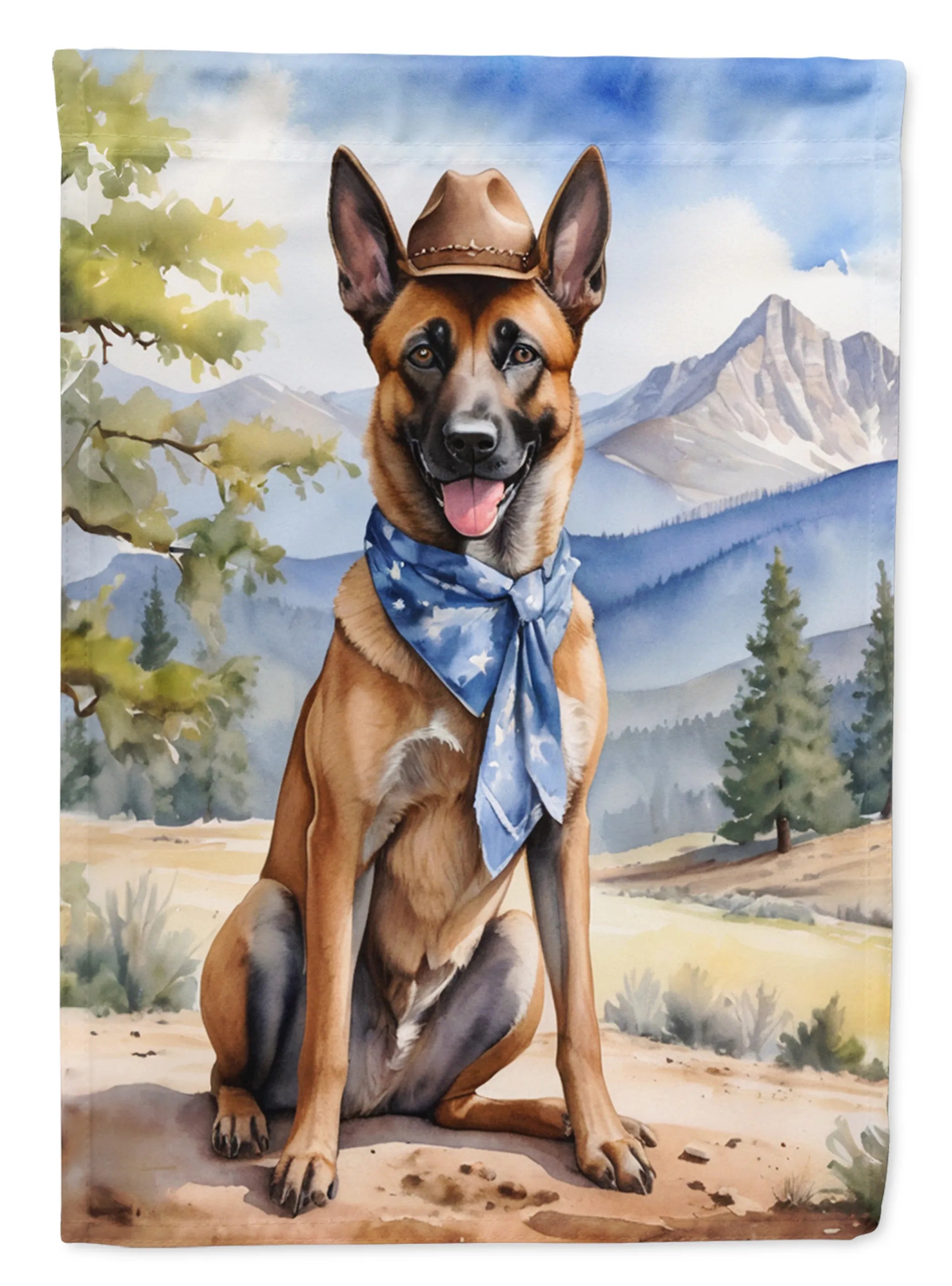 Cowboy Welcome Decorative Flag - Size: GARDEN SIZE | Pack Of: 1 | Collection name: Cowboy welcome