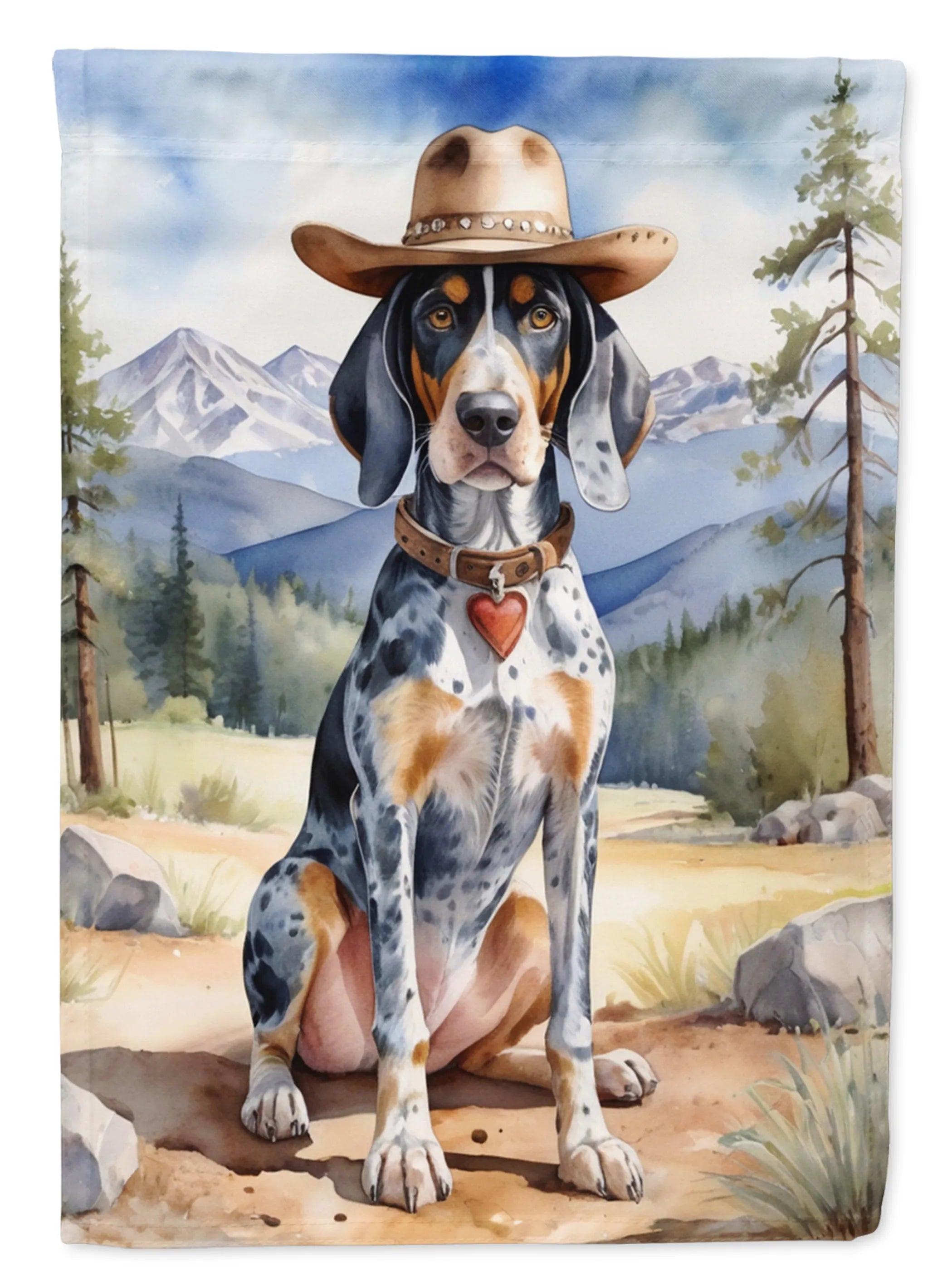 Cowboy Welcome Decorative Flag - Size: GARDEN SIZE | Pack Of: 1 | Collection name: Cowboy welcome