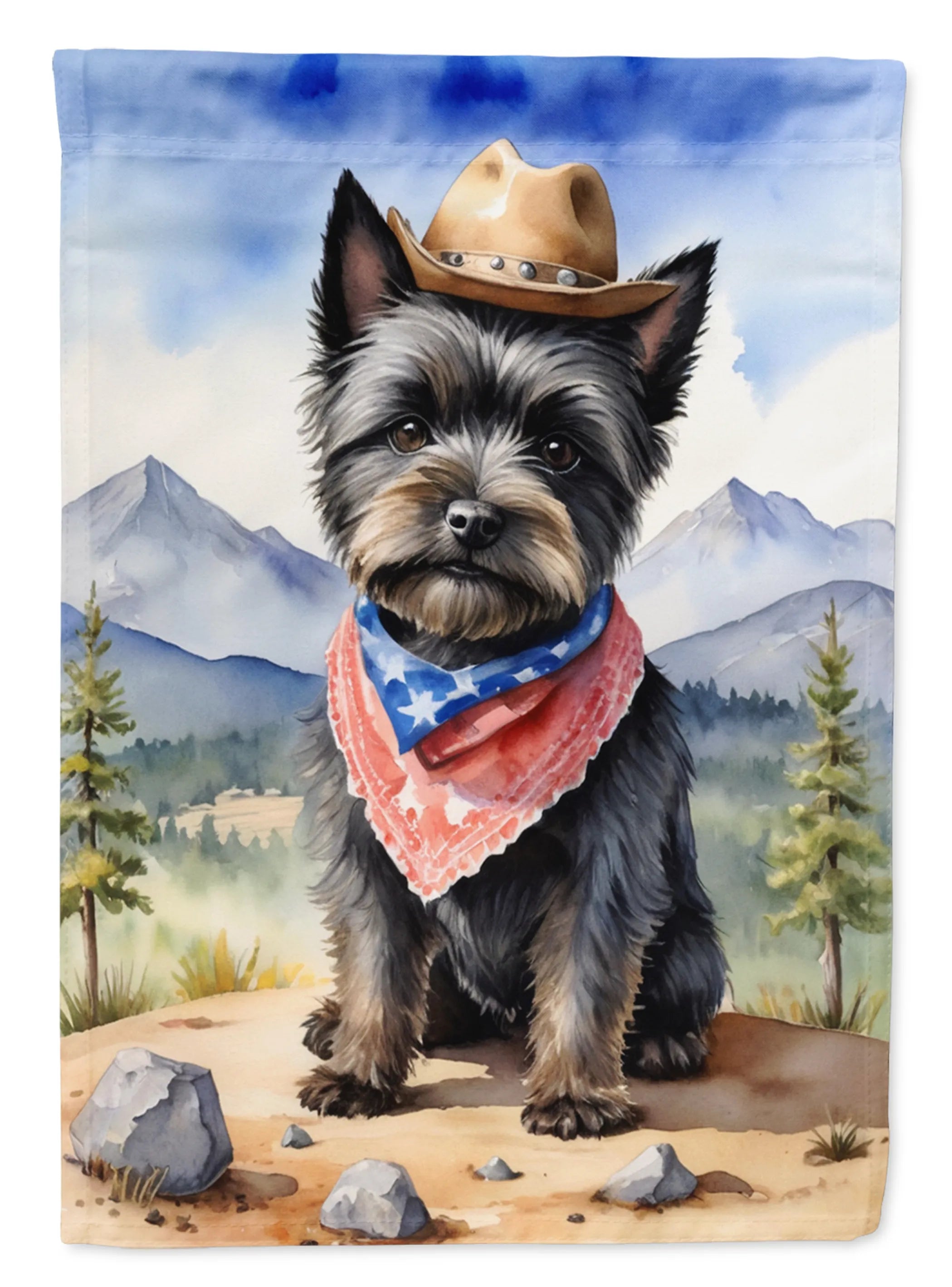 Cowboy Welcome Decorative Flag - Size: GARDEN SIZE | Pack Of: 1 | Collection name: Cowboy welcome