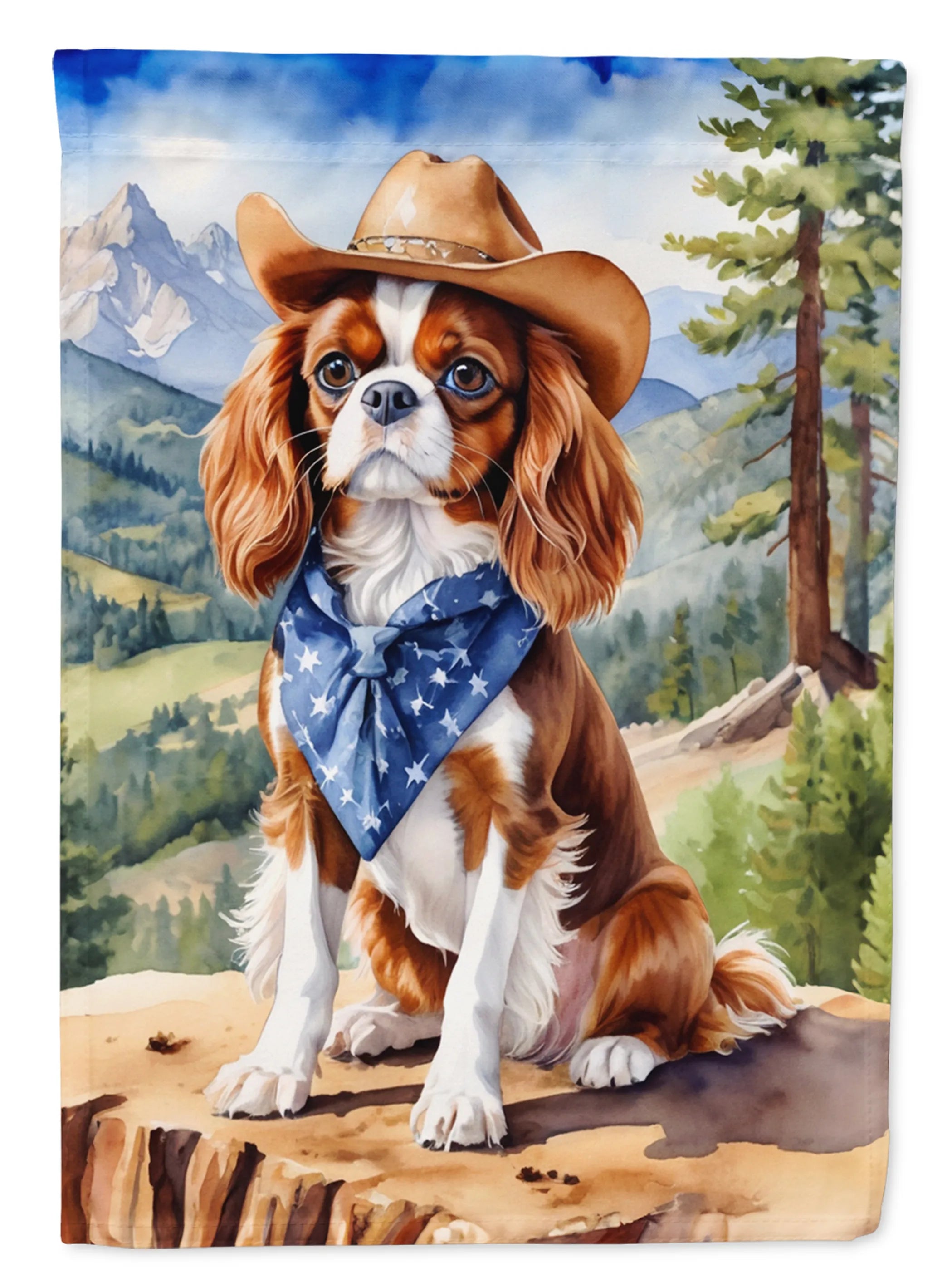 Cowboy Welcome Decorative Flag - Size: GARDEN SIZE | Pack Of: 1 | Collection name: Cowboy welcome