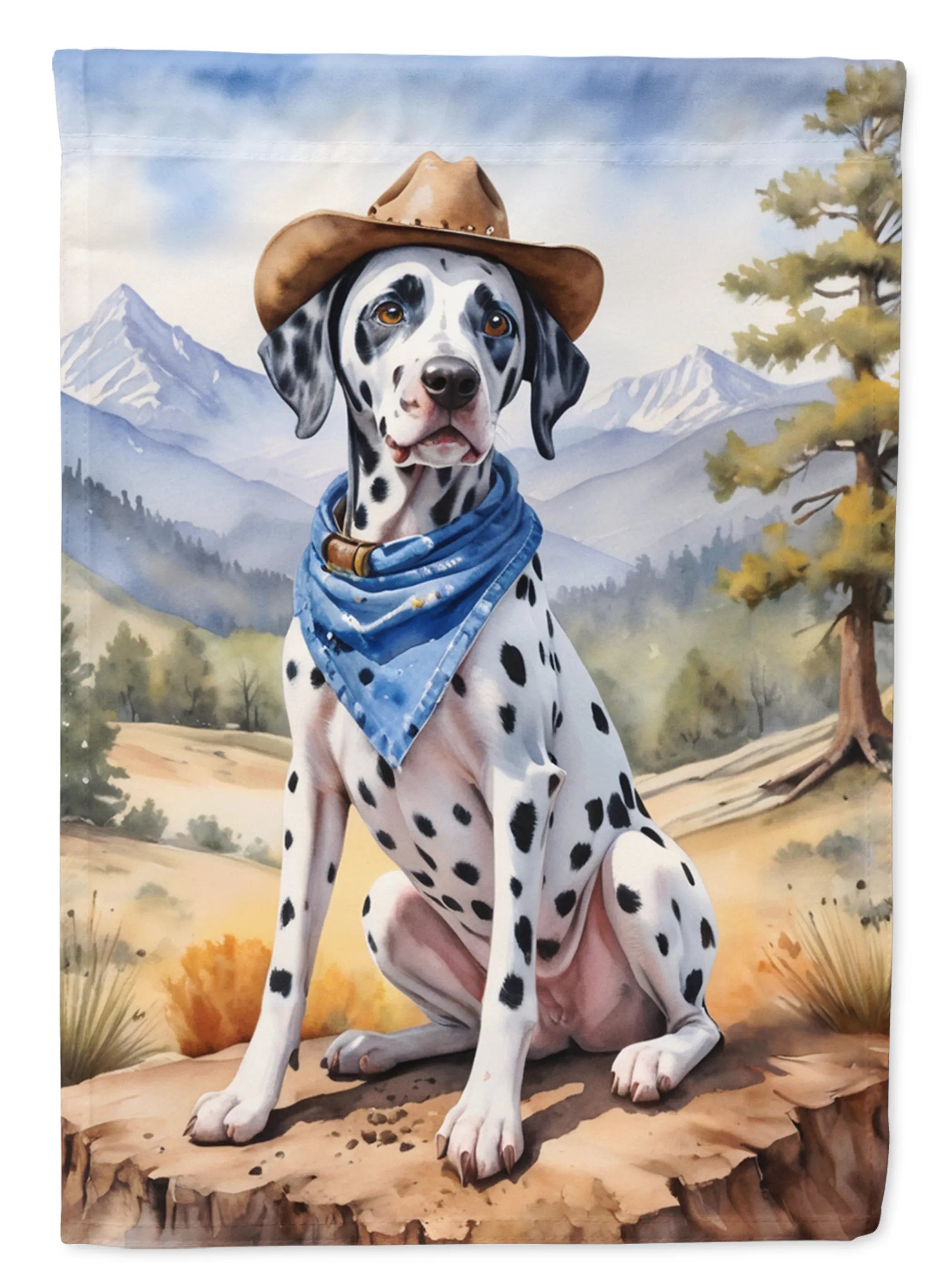 Cowboy Welcome Decorative Flag - Size: GARDEN SIZE | Pack Of: 1 | Collection name: Cowboy welcome
