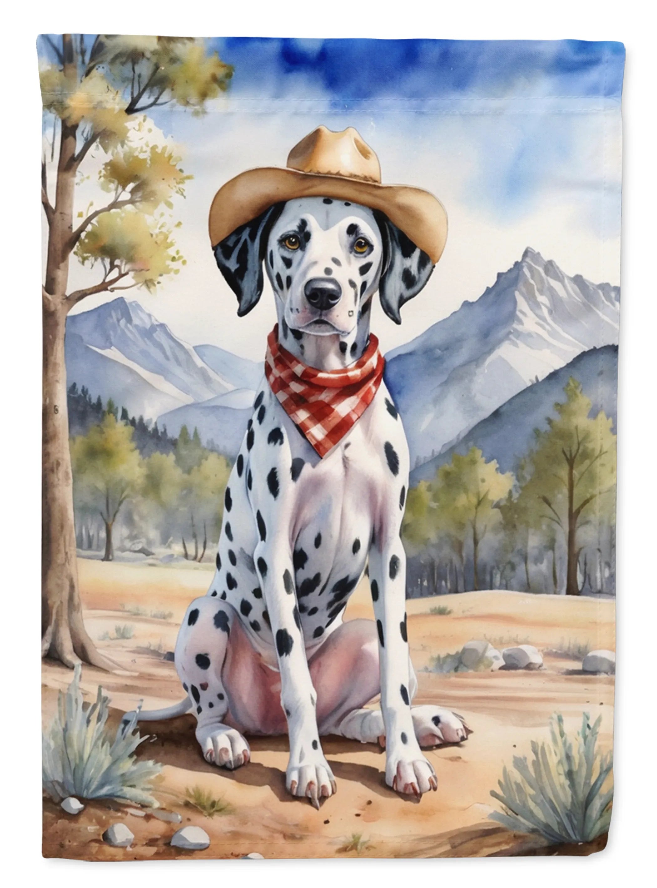 Cowboy Welcome Decorative Flag - Size: GARDEN SIZE | Pack Of: 1 | Collection name: Cowboy welcome