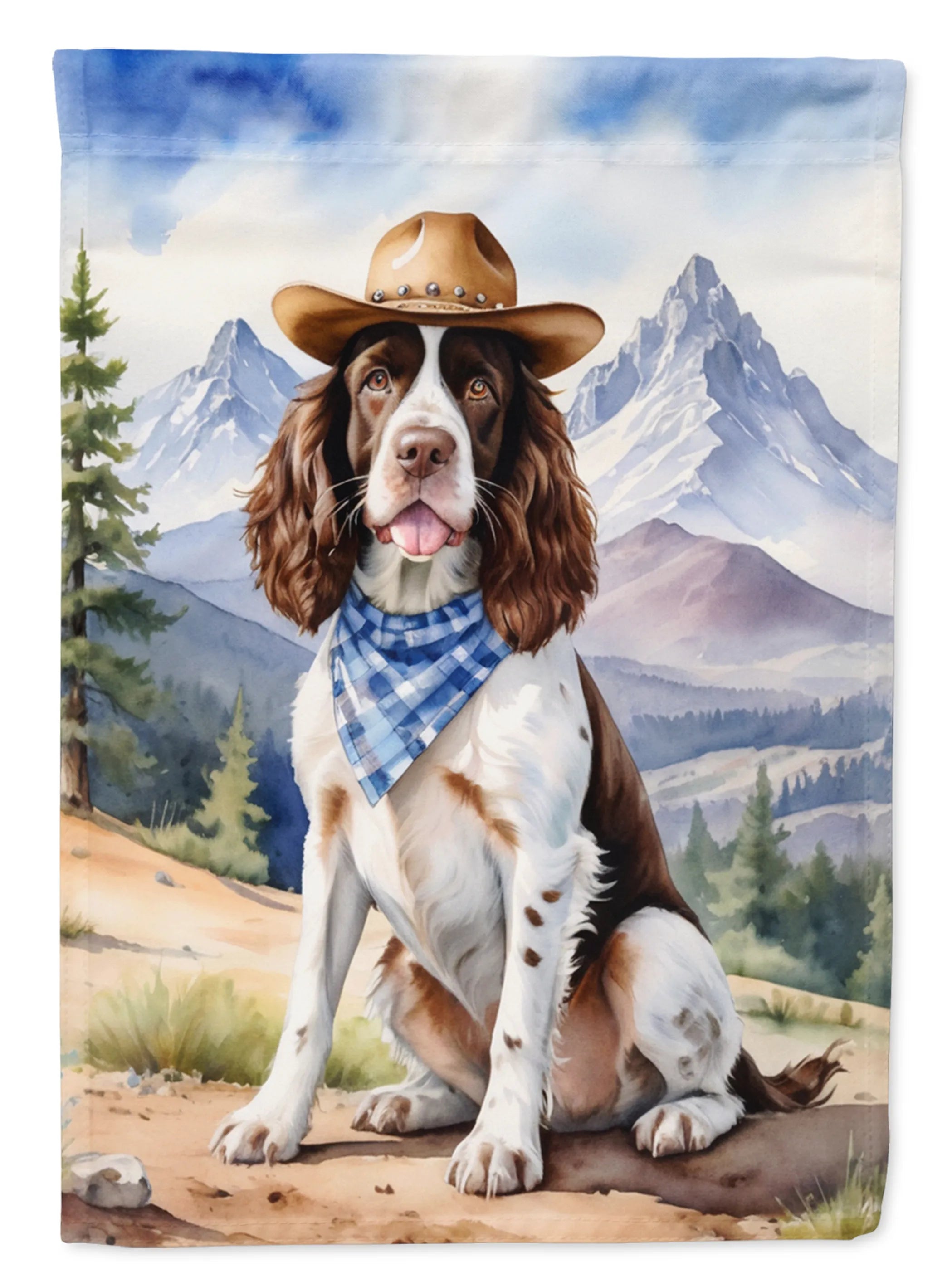 Cowboy Welcome Decorative Flag - Size: GARDEN SIZE | Pack Of: 1 | Collection name: Cowboy welcome