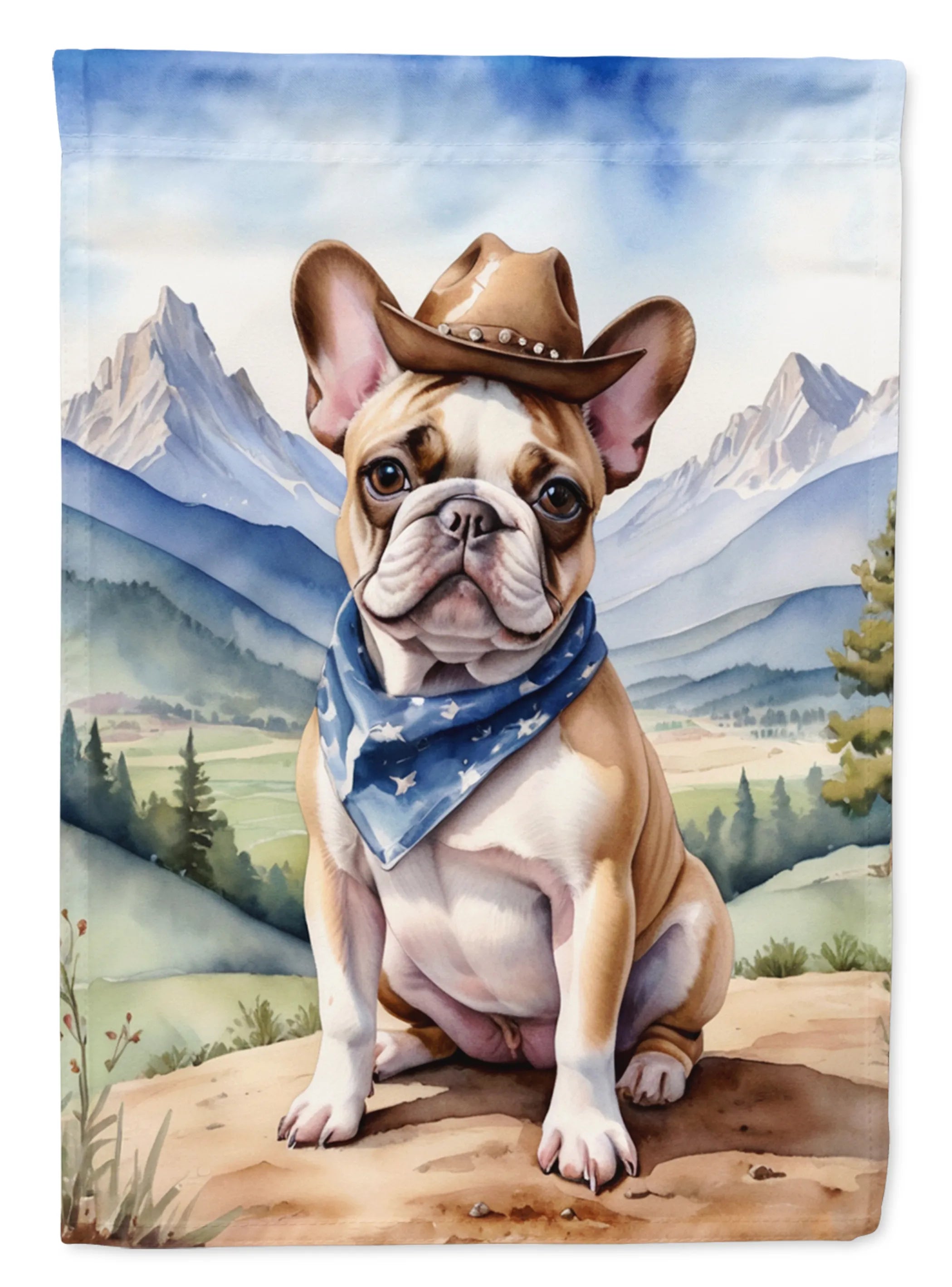 Cowboy Welcome Decorative Flag - Size: GARDEN SIZE | Pack Of: 1 | Collection name: Cowboy welcome