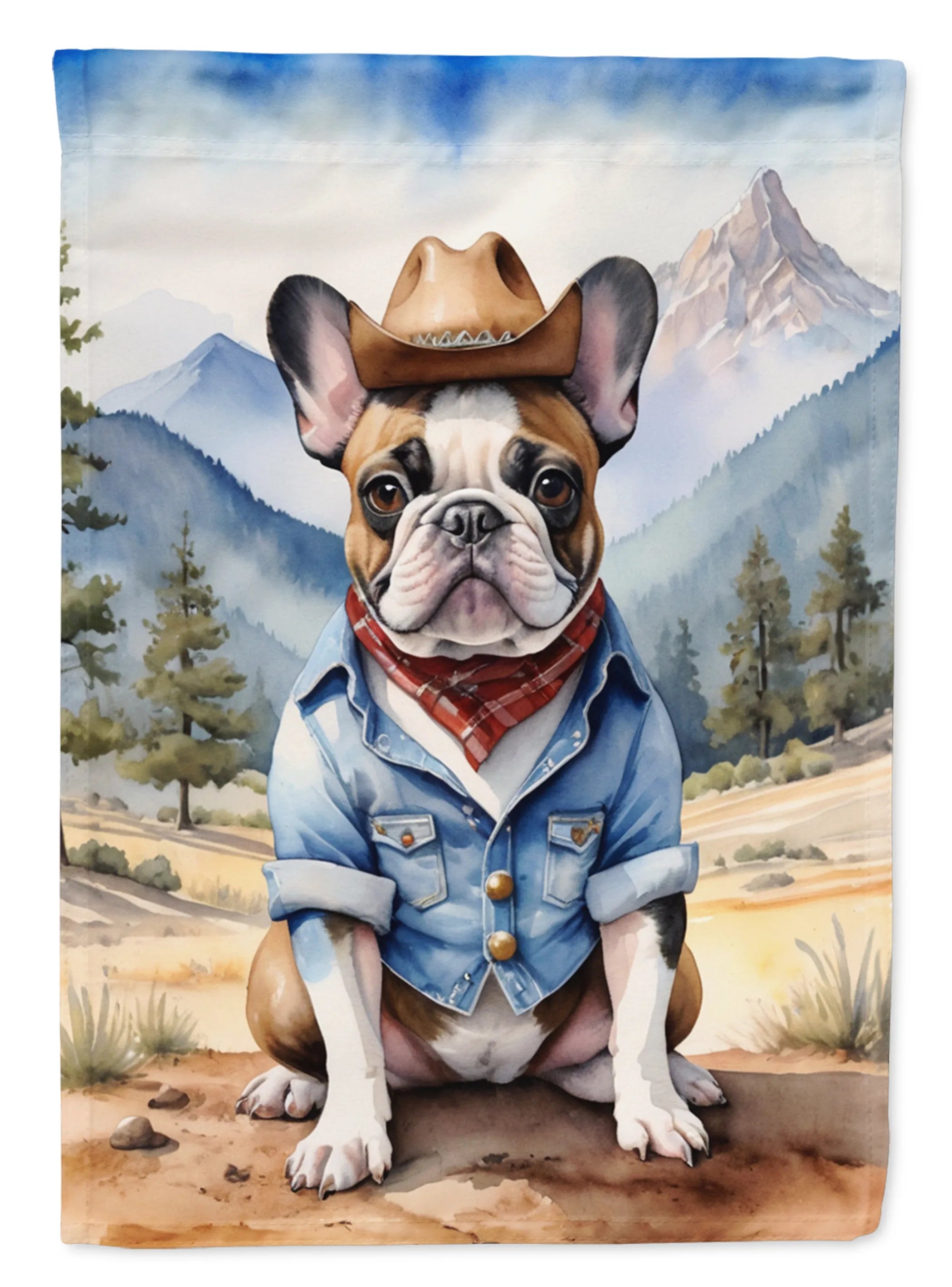 Cowboy Welcome Decorative Flag - Size: GARDEN SIZE | Pack Of: 1 | Collection name: Cowboy welcome