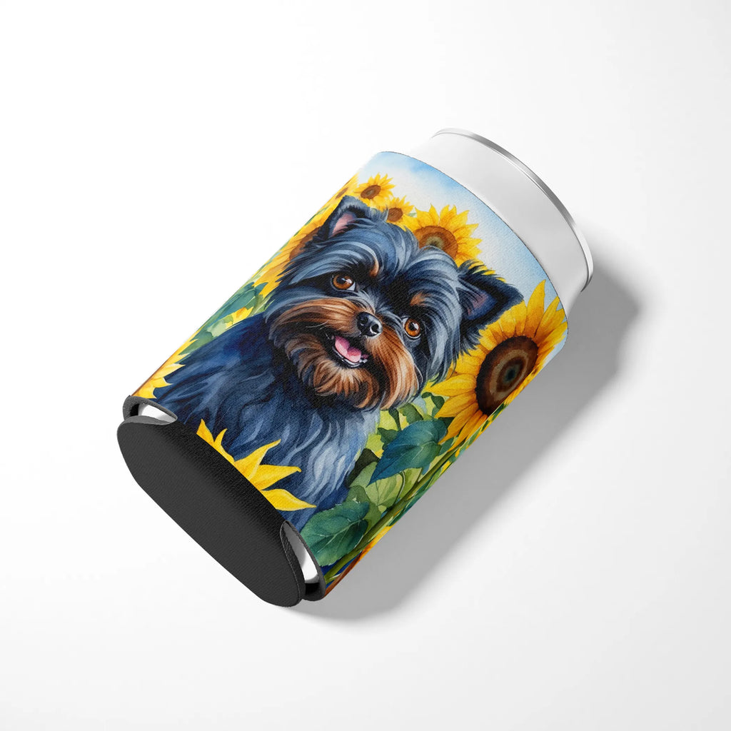 In Sunflowers Can or Bottle Hugger - Size: CAN HUGGER | Pack Of: 1 | Collection name: In sunflowers