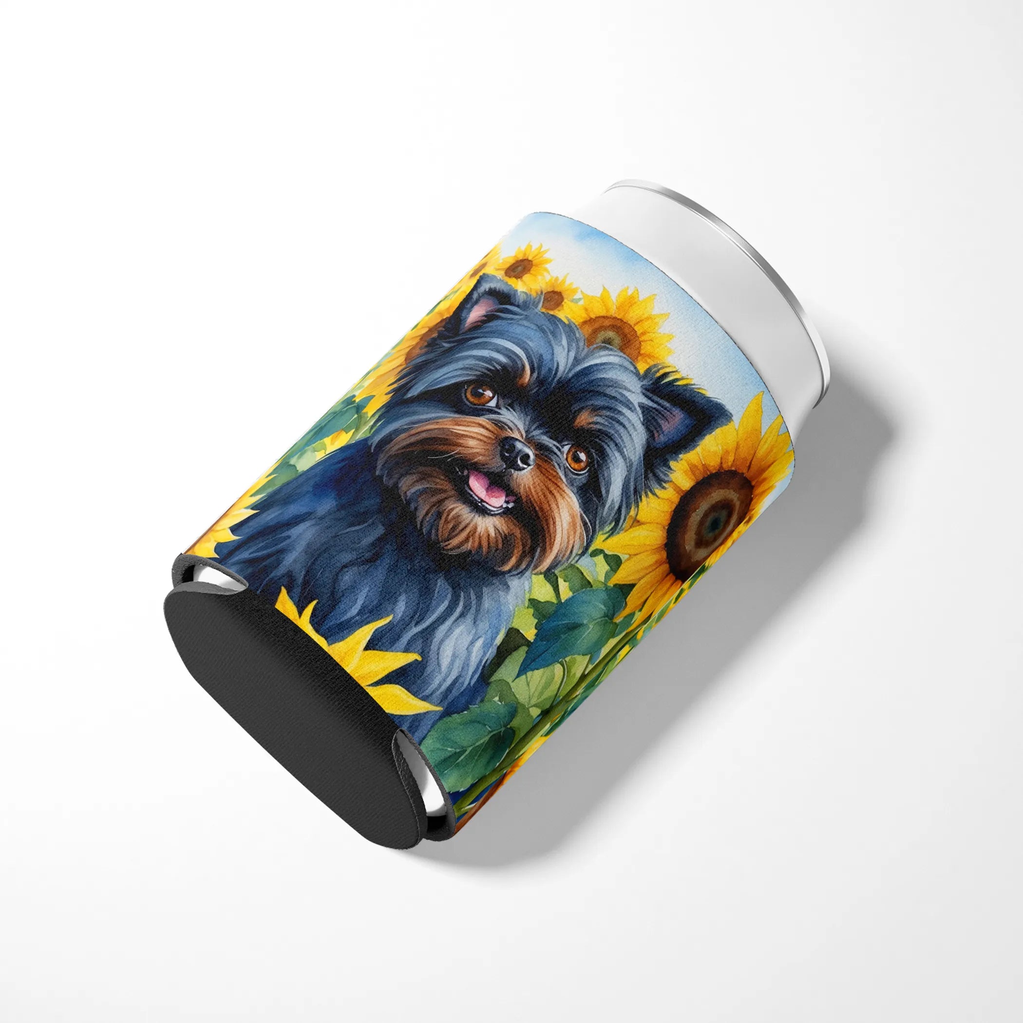 In Sunflowers Can or Bottle Hugger - Size: CAN HUGGER | Pack Of: 1 | Collection name: In sunflowers