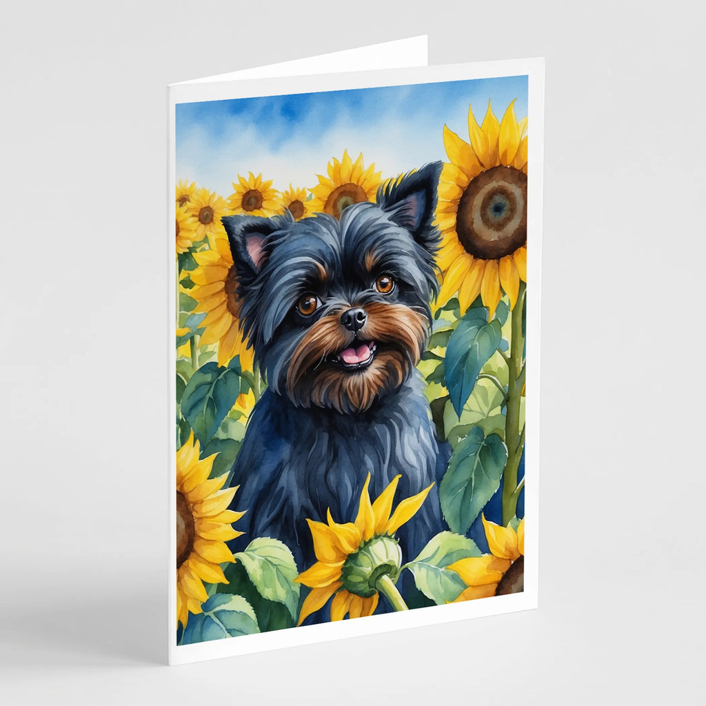 In Sunflowers Greeting Cards  - Size: 5X7 | Pack Of: 1 | Collection name: In sunflowers
