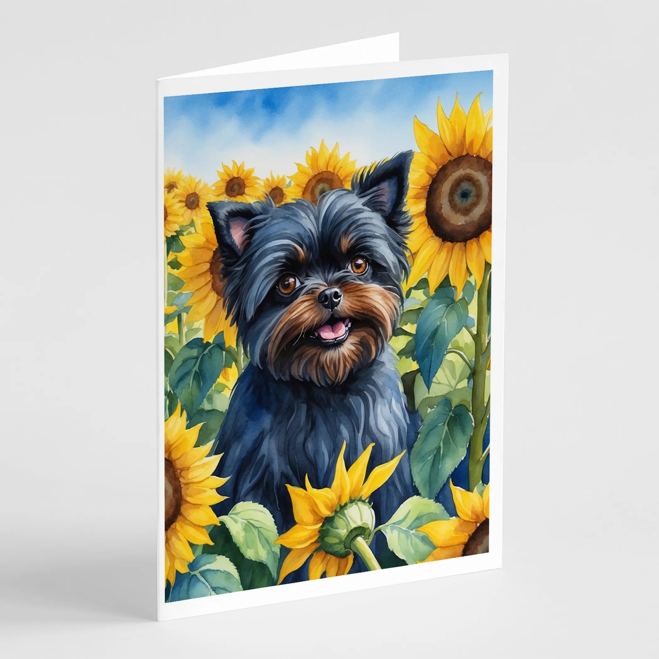 In Sunflowers Greeting Cards  - Size: 5X7 | Pack Of: 1 | Collection name: In sunflowers