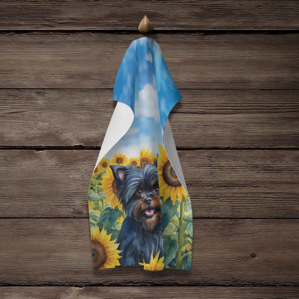 In Sunflowers Kitchen Towel - Size: 25HX15W | Pack Of: 1 | Collection name: In sunflowers