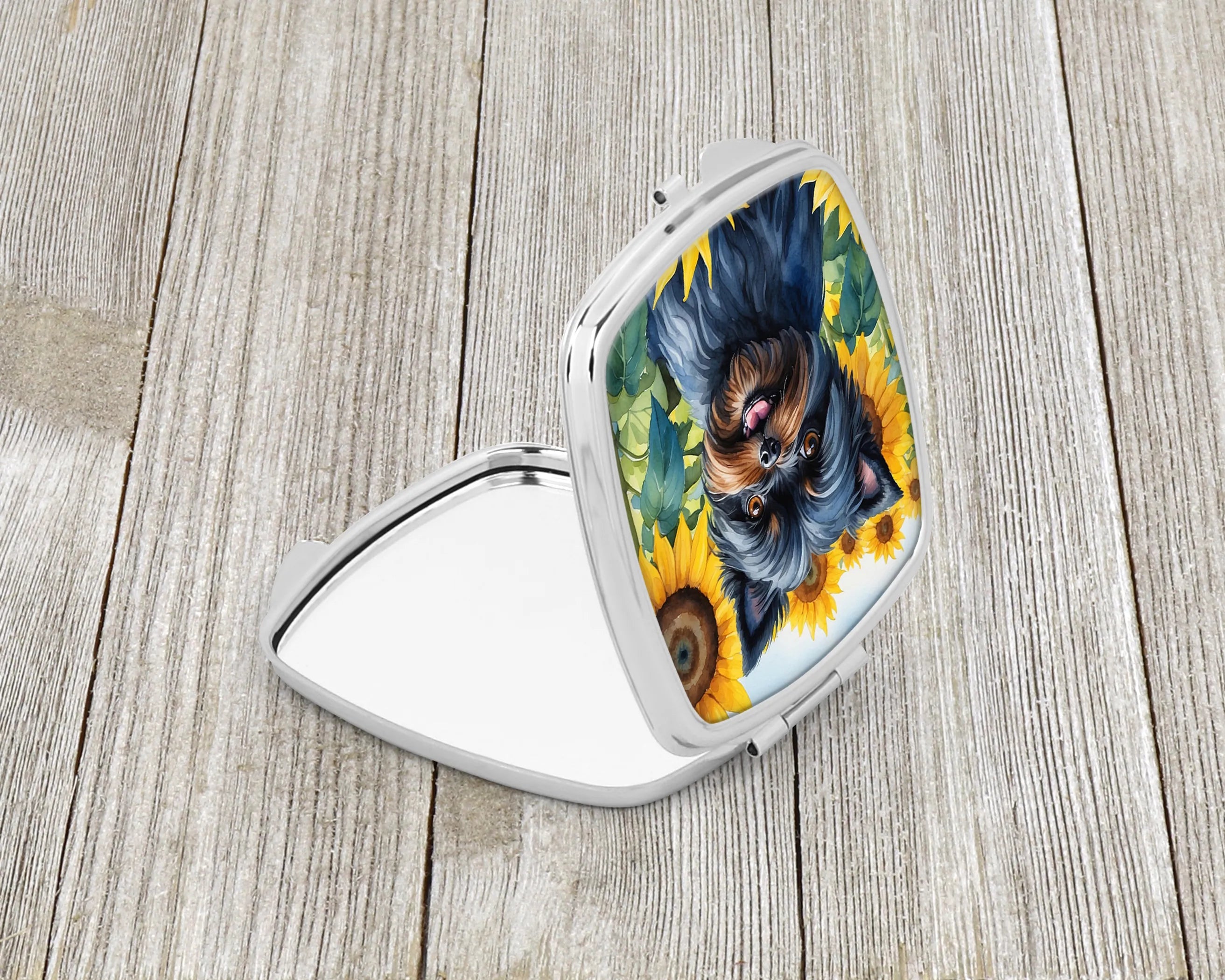 In Sunflowers Compact Mirror - Pack Of: 1 | Collection name: In sunflowers