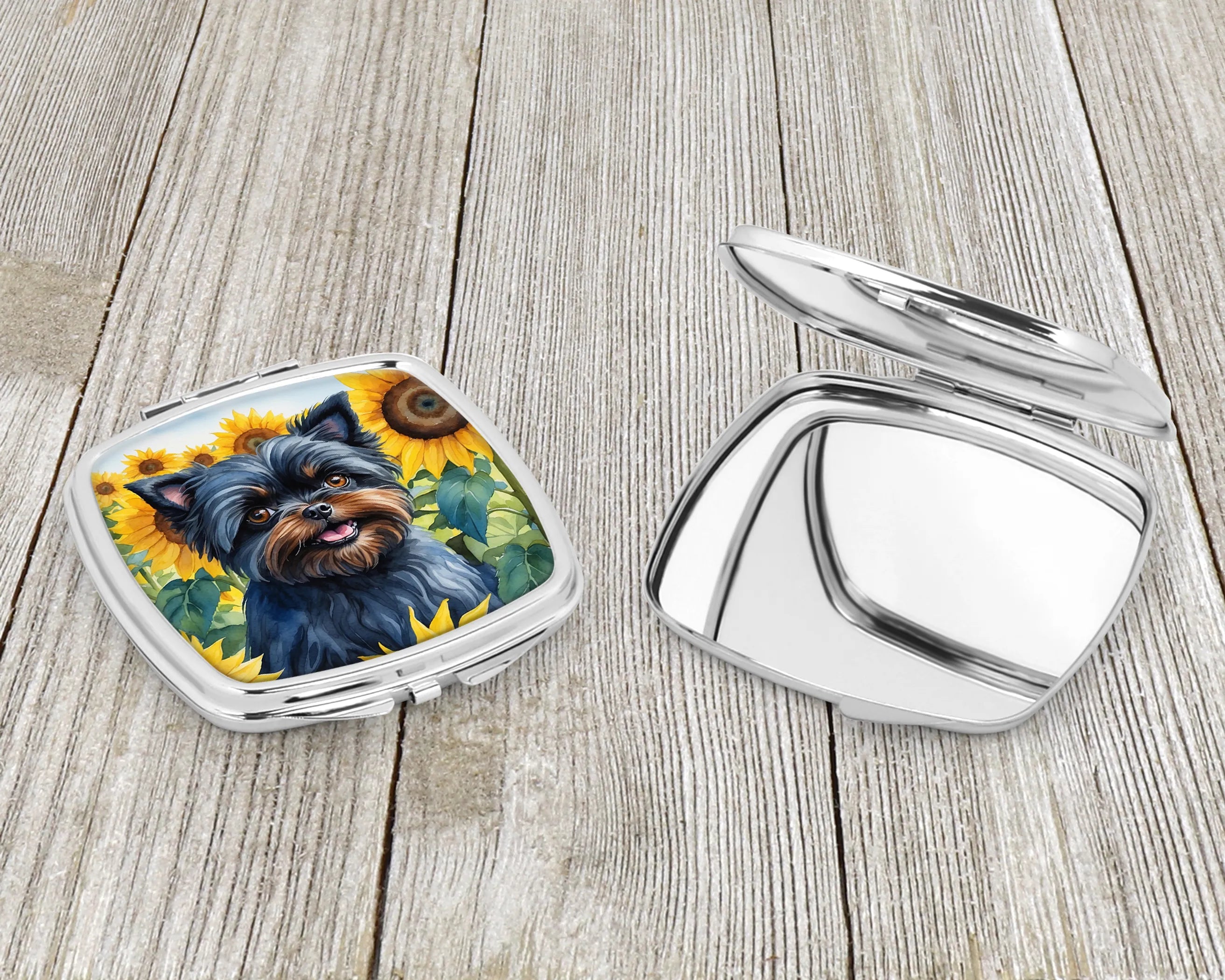 In Sunflowers Compact Mirror - Pack Of: 1 | Collection name: In sunflowers