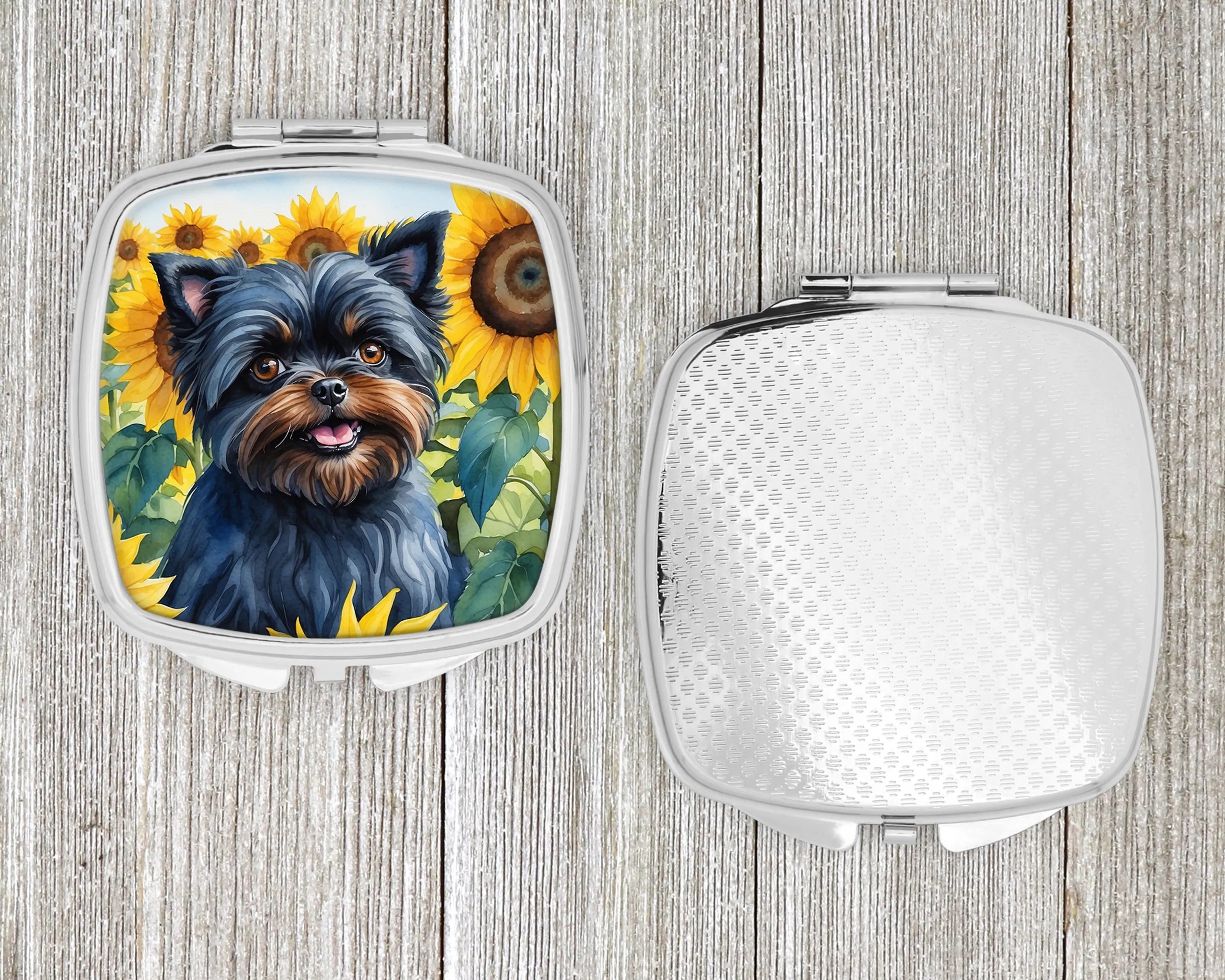 In Sunflowers Compact Mirror - Pack Of: 1 | Collection name: In sunflowers