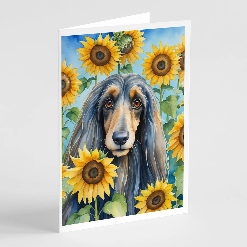 In Sunflowers Greeting Cards  - Size: 5X7 | Pack Of: 1 | Collection name: In sunflowers