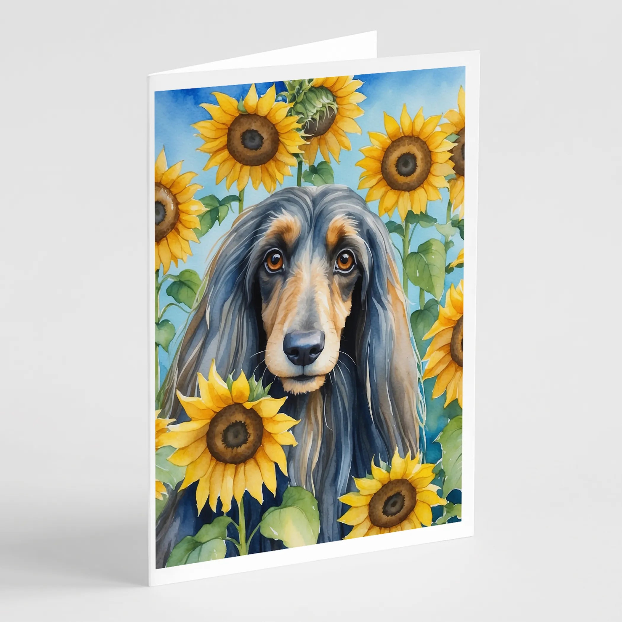 In Sunflowers Greeting Cards  - Size: 5X7 | Pack Of: 1 | Collection name: In sunflowers