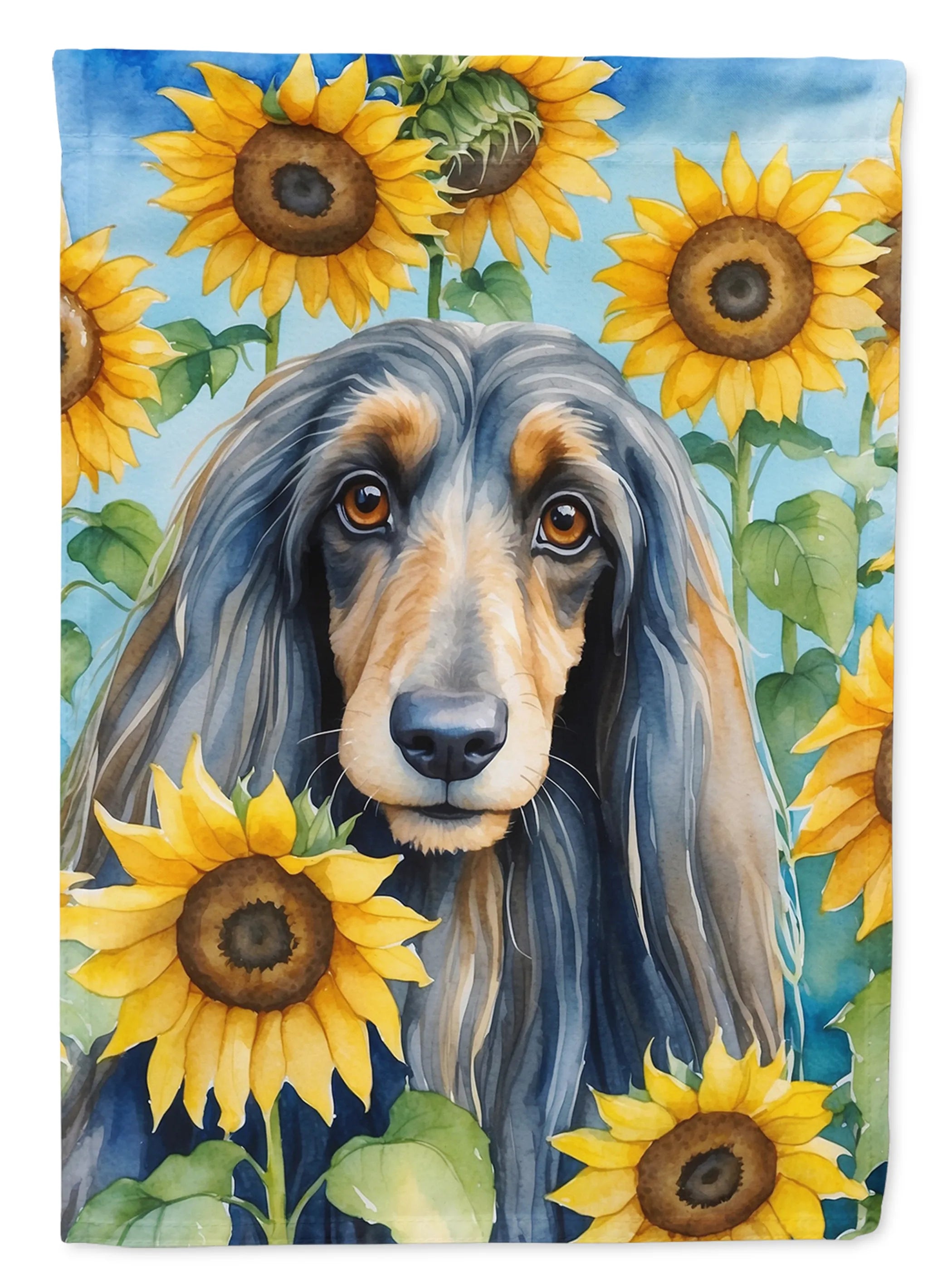 In Sunflowers Decorative Flag - Size: GARDEN SIZE | Pack Of: 1 | Collection name: In sunflowers