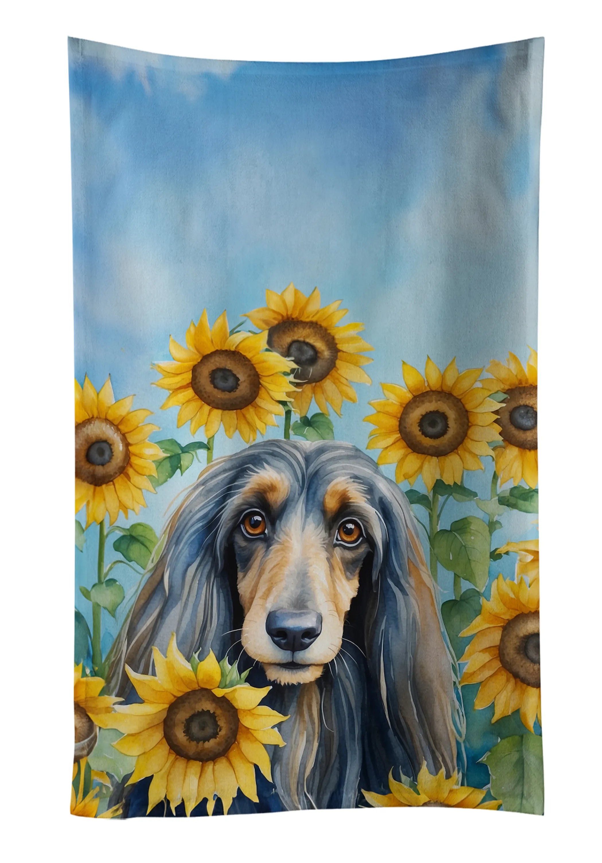 In Sunflowers Kitchen Towel - Size: 25HX15W | Pack Of: 1 | Collection name: In sunflowers
