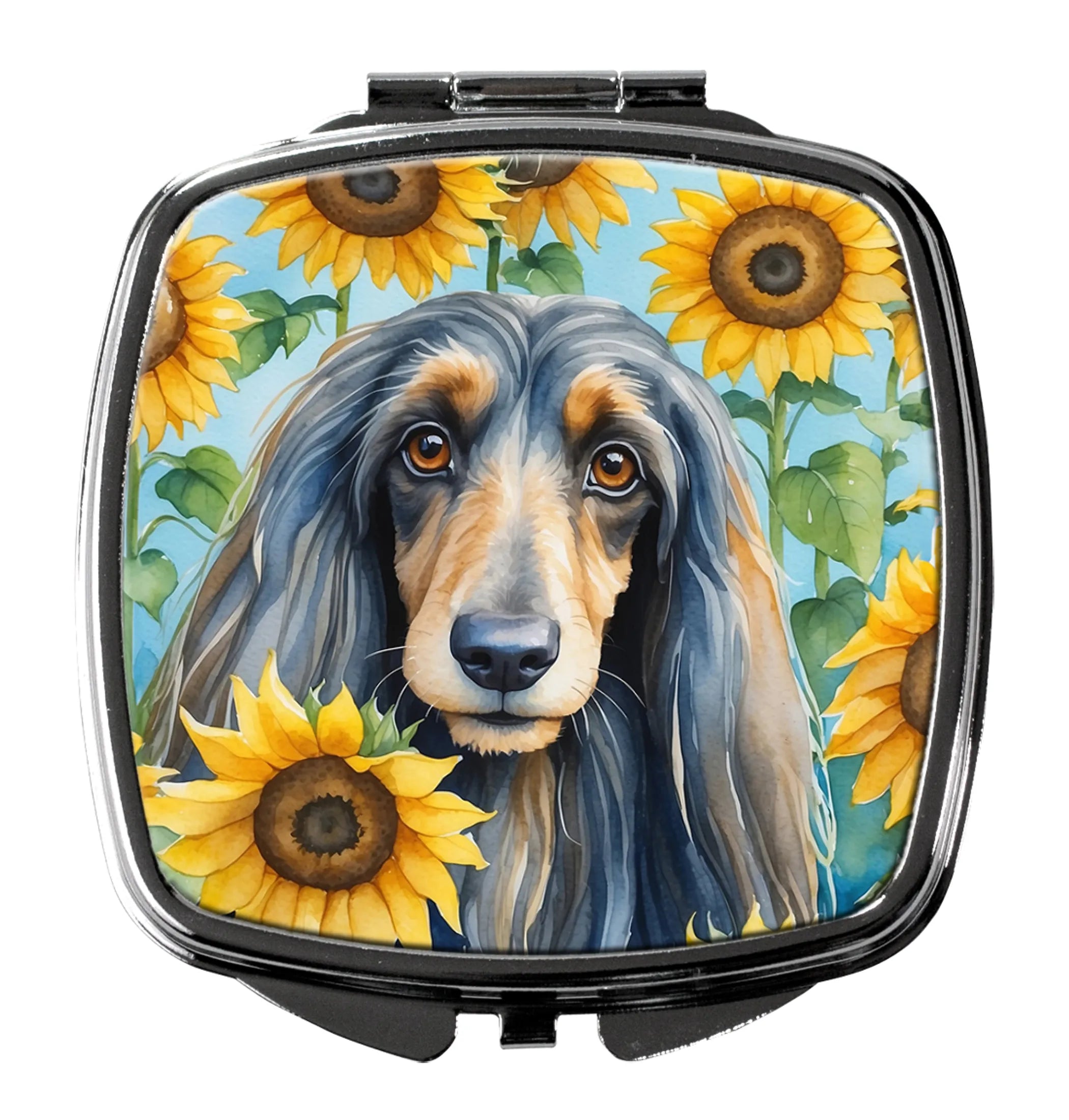 In Sunflowers Compact Mirror - Pack Of: 1 | Collection name: In sunflowers