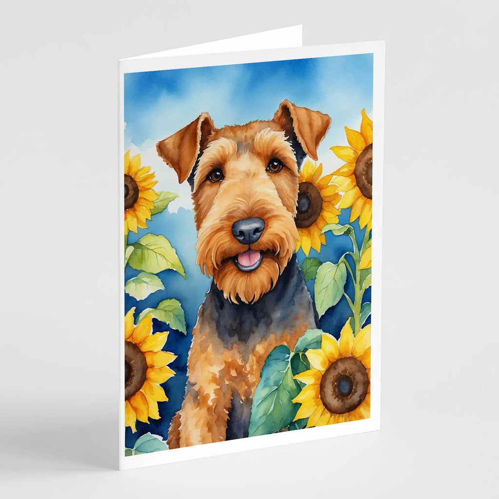 In Sunflowers Greeting Cards  - Size: 5X7 | Pack Of: 1 | Collection name: In sunflowers
