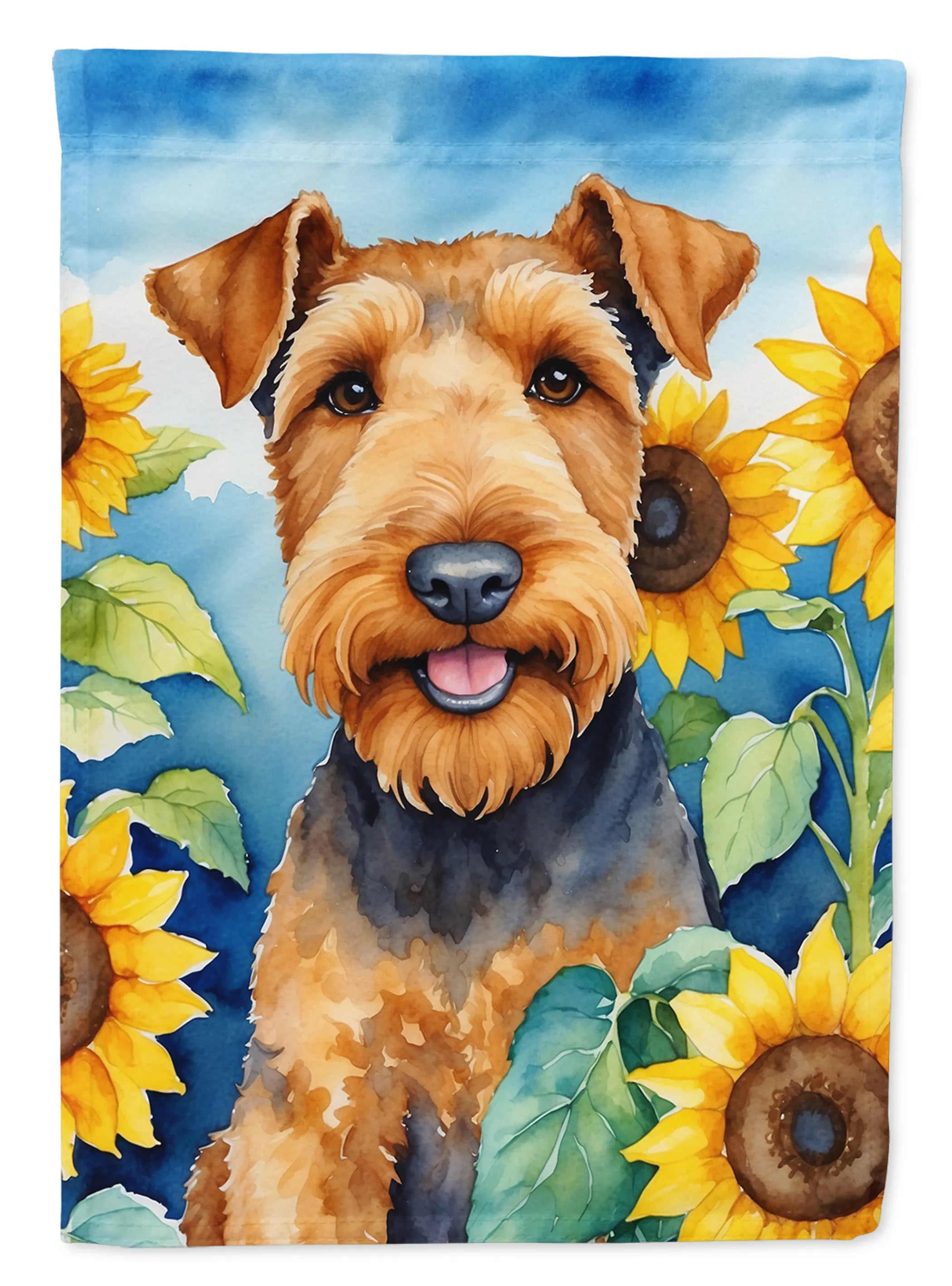 In Sunflowers Decorative Flag - Size: GARDEN SIZE | Pack Of: 1 | Collection name: In sunflowers